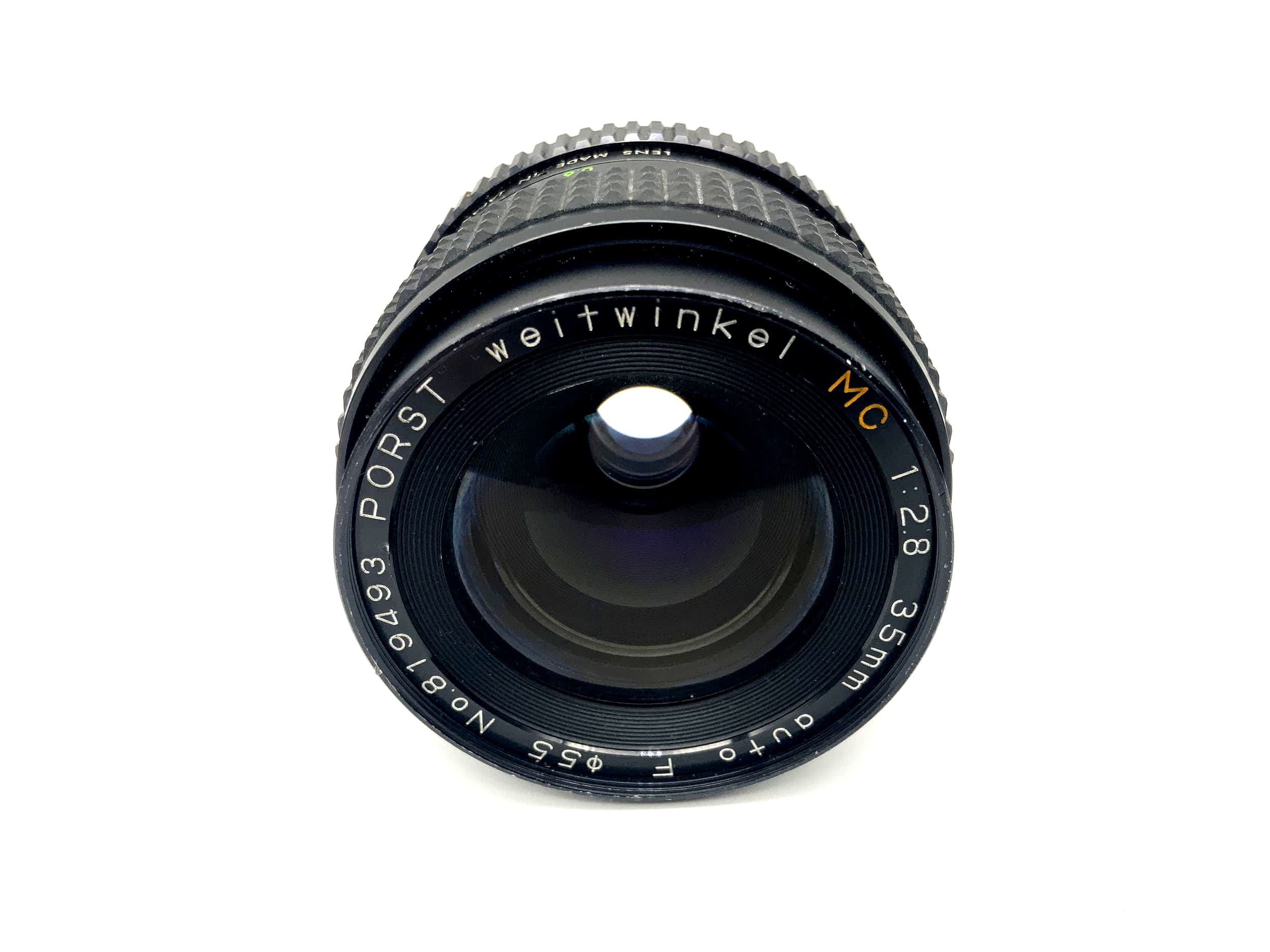 Porst 35mm 1:2.8 Objektiv auto F Weitwinkel ww MC Kamera Camera Lens (M42)