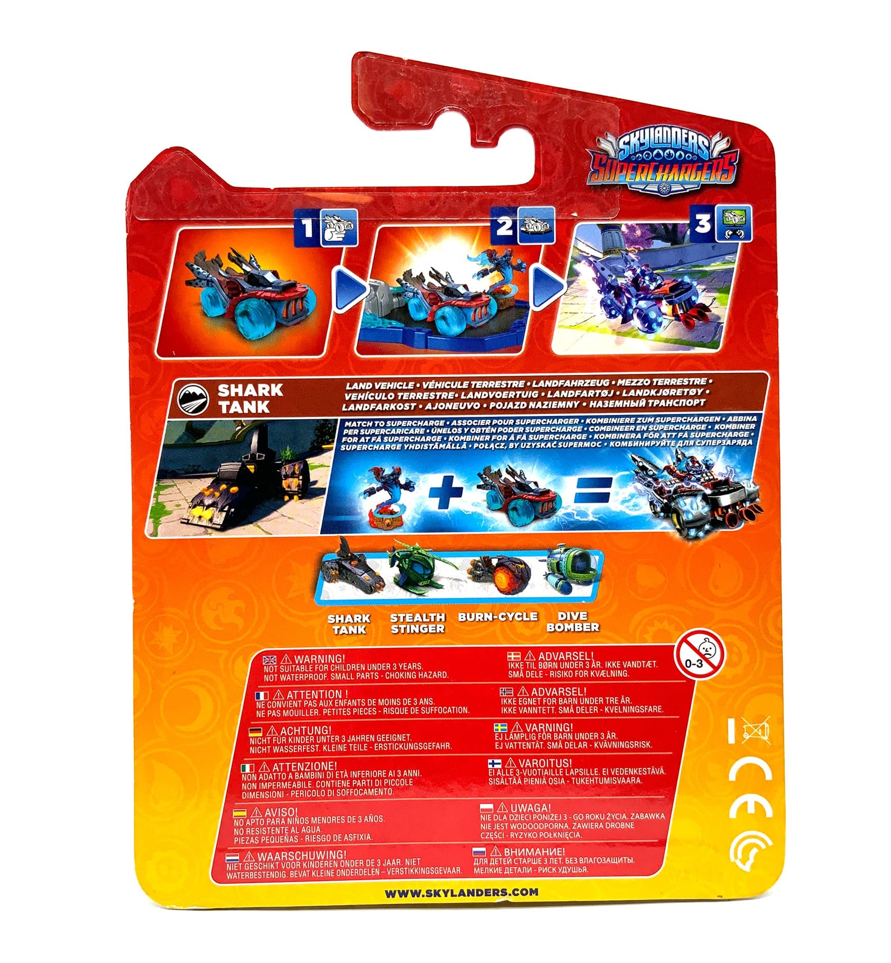 Skylanders Superchargers Shark Tank in OVP