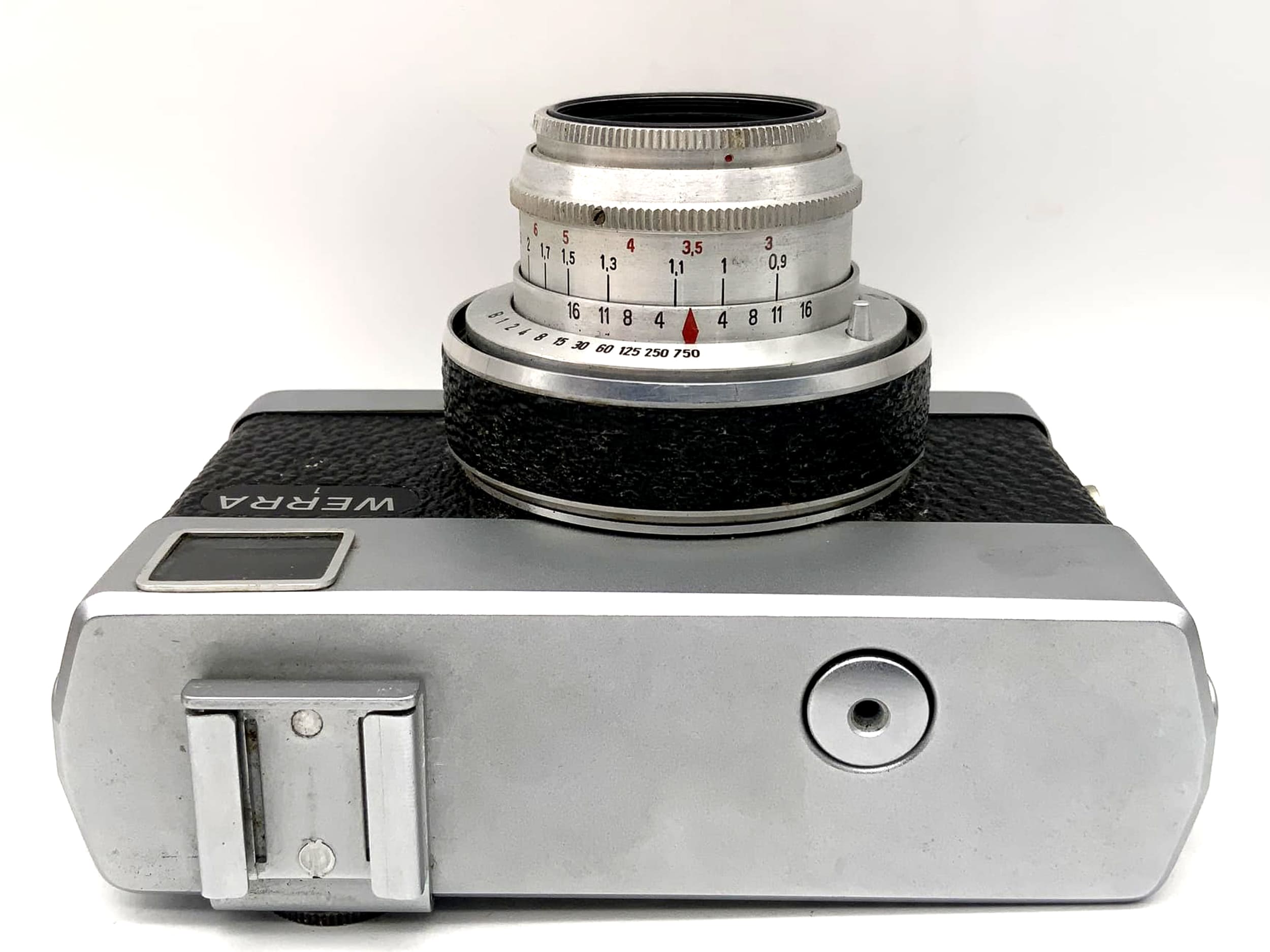 Carl Zeiss Werra 1 Sucherkamera mit Tessar 2.8/50 Prestor RVS Analogkamera