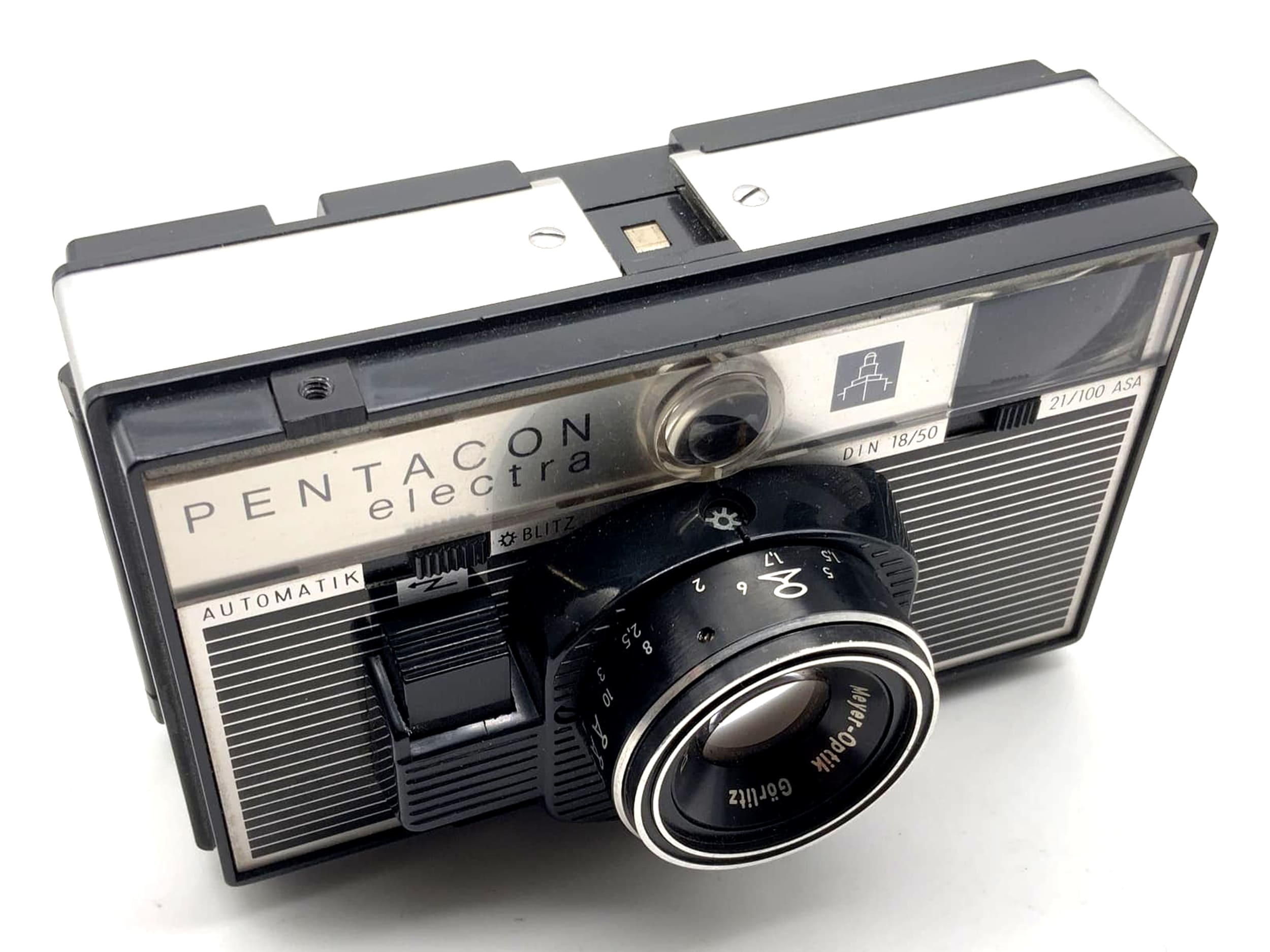 Pentacon electra Sucherkamera mit Domiplan 45mm 1:2,8 35mm Kompaktkamera