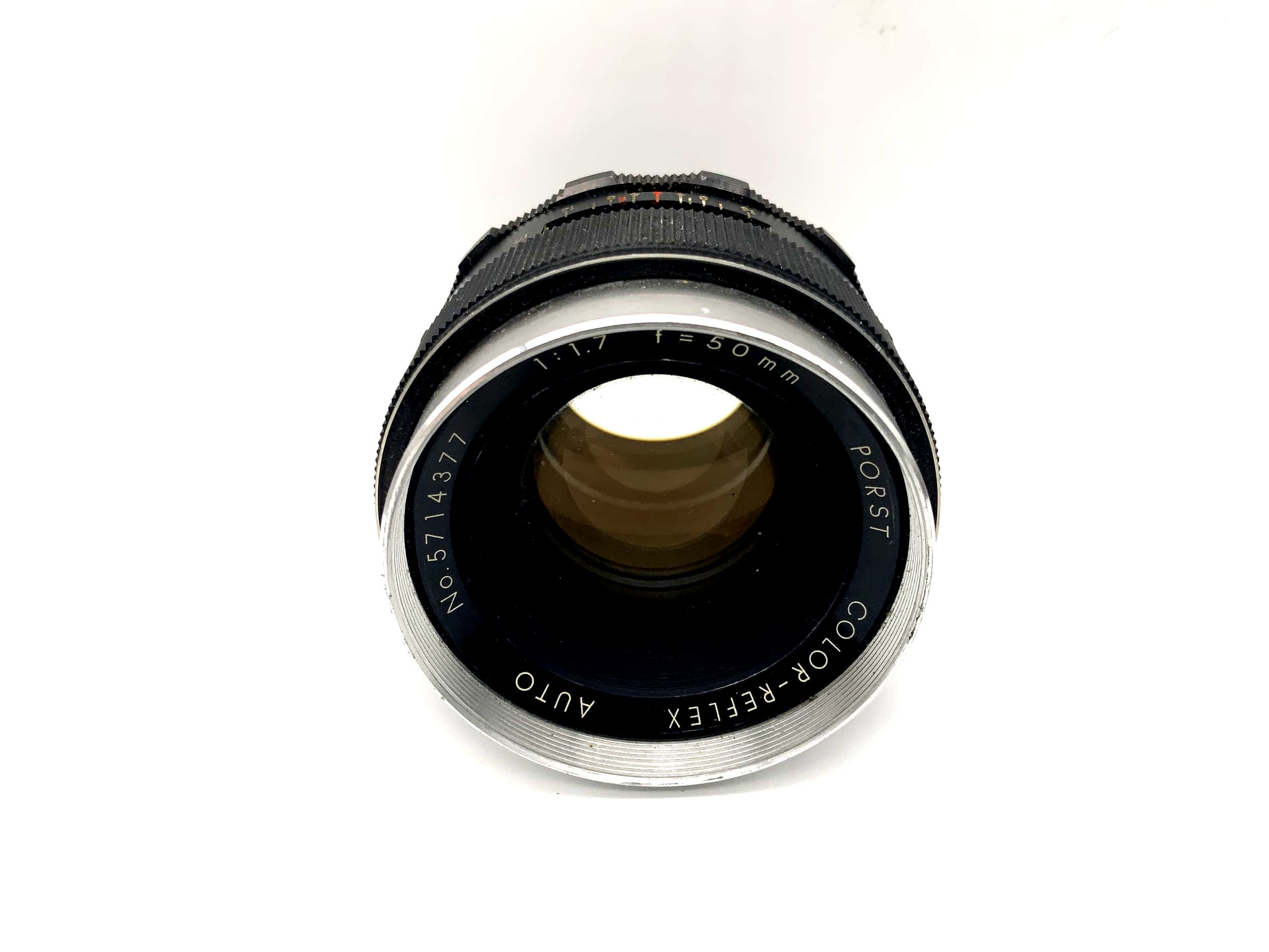 Porst 50mm 1:1.7 Objektiv Auto Color Reflex Kamera Camera Lens (M42)