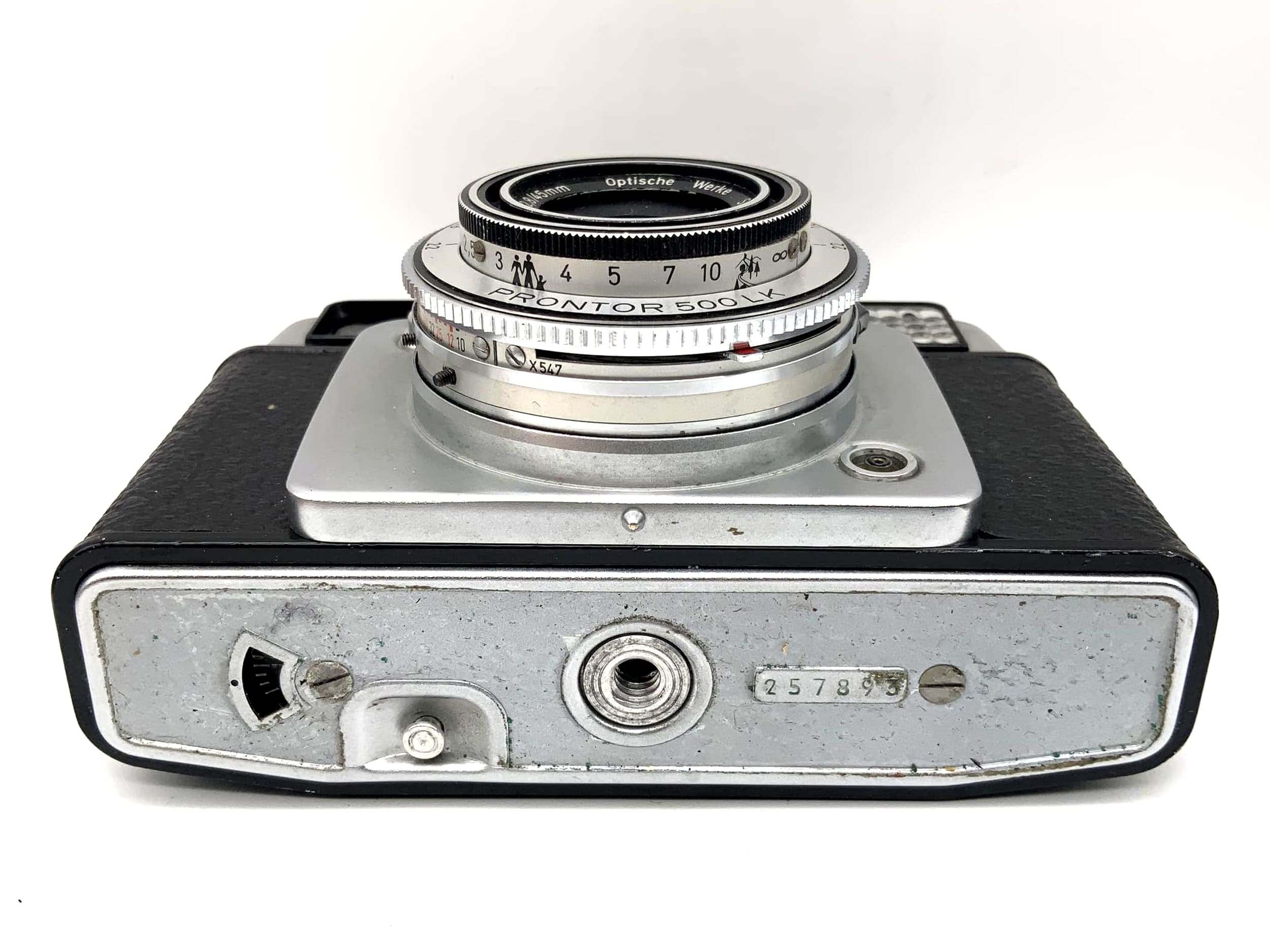 Dacora Super Dignette Sucherkamera mit Cassar 1:2.8 f=45mm Prontor 500 LK