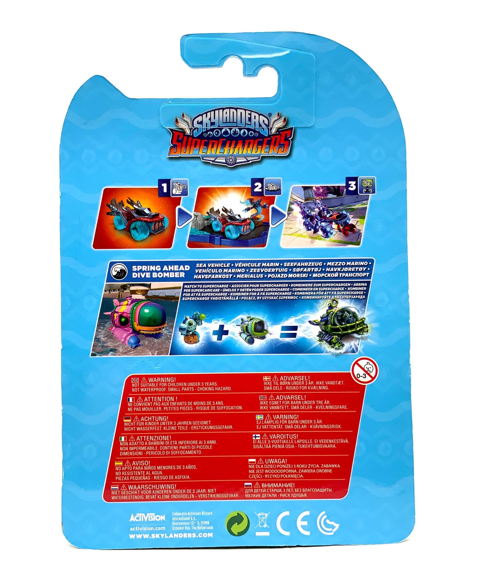 Skylanders Superchargers Spring Ahead Dive Bomber in OVP