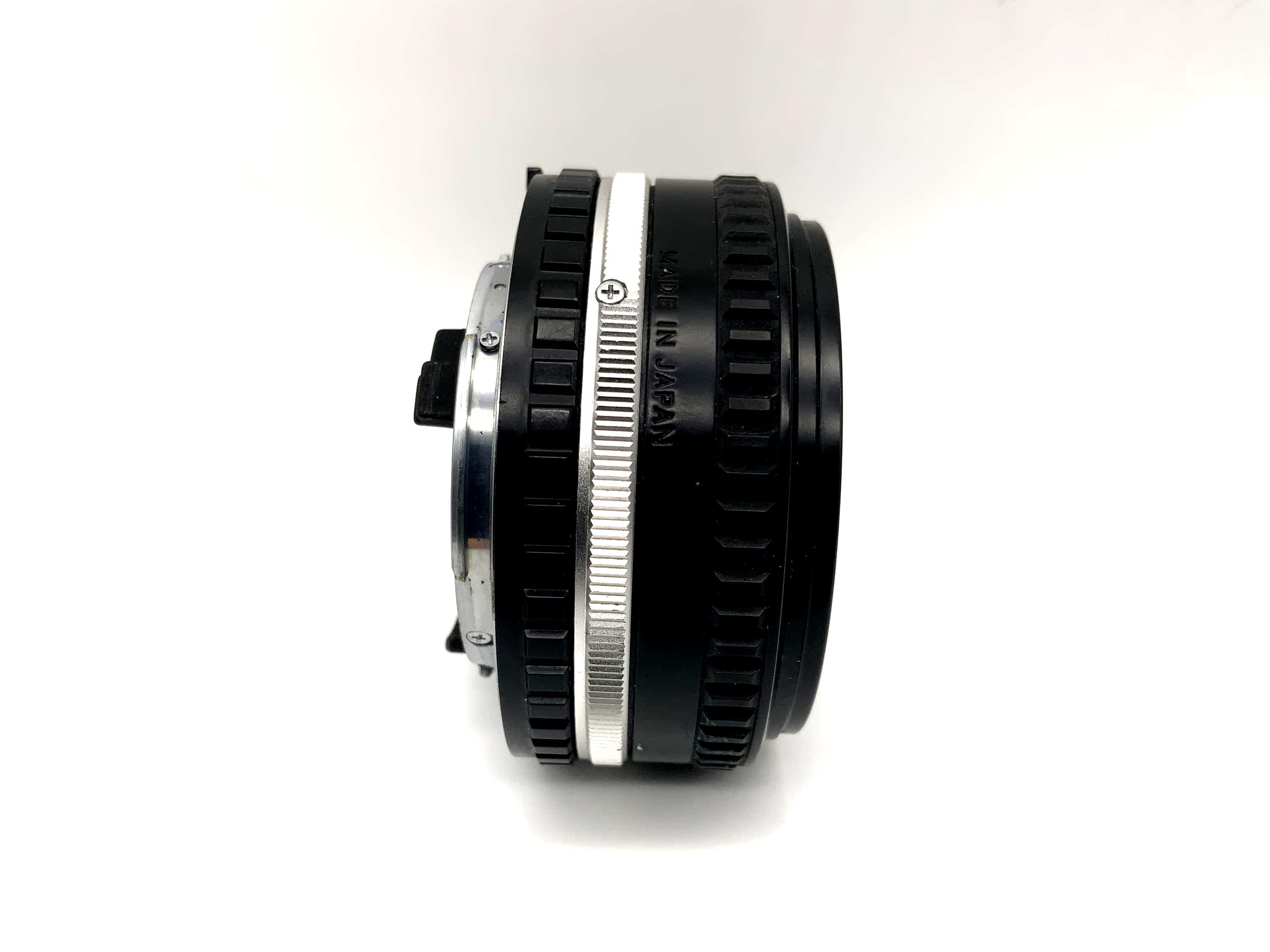 Nikon 50mm 1:1.8 Objektiv Lens Series E Pancake Ai-S Lens Porträt (Nikon F)