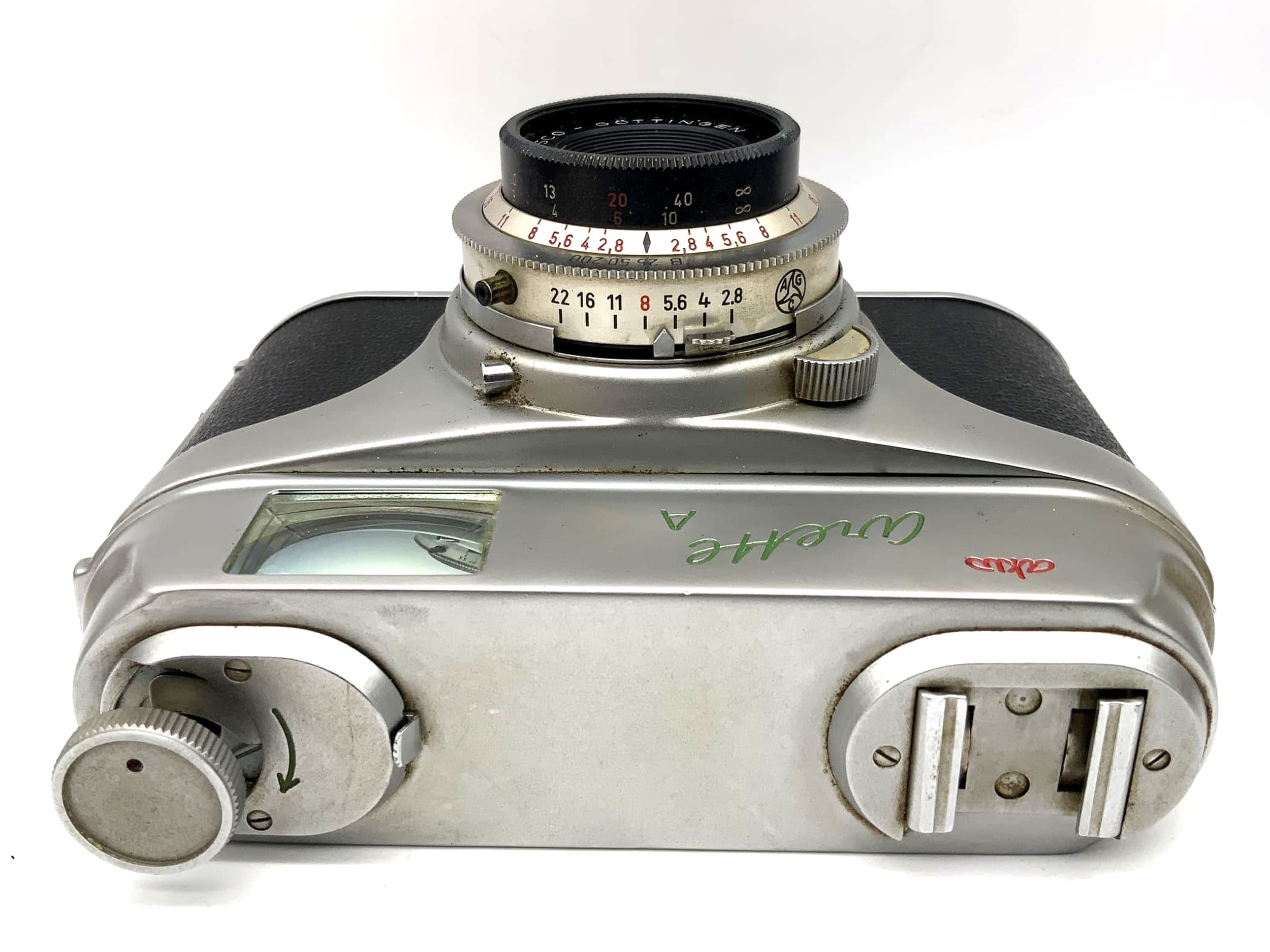 Aka Arette A Sucherkamera mit Arettar 1:2.8/45 Vario Kompaktkamera Analogkamera