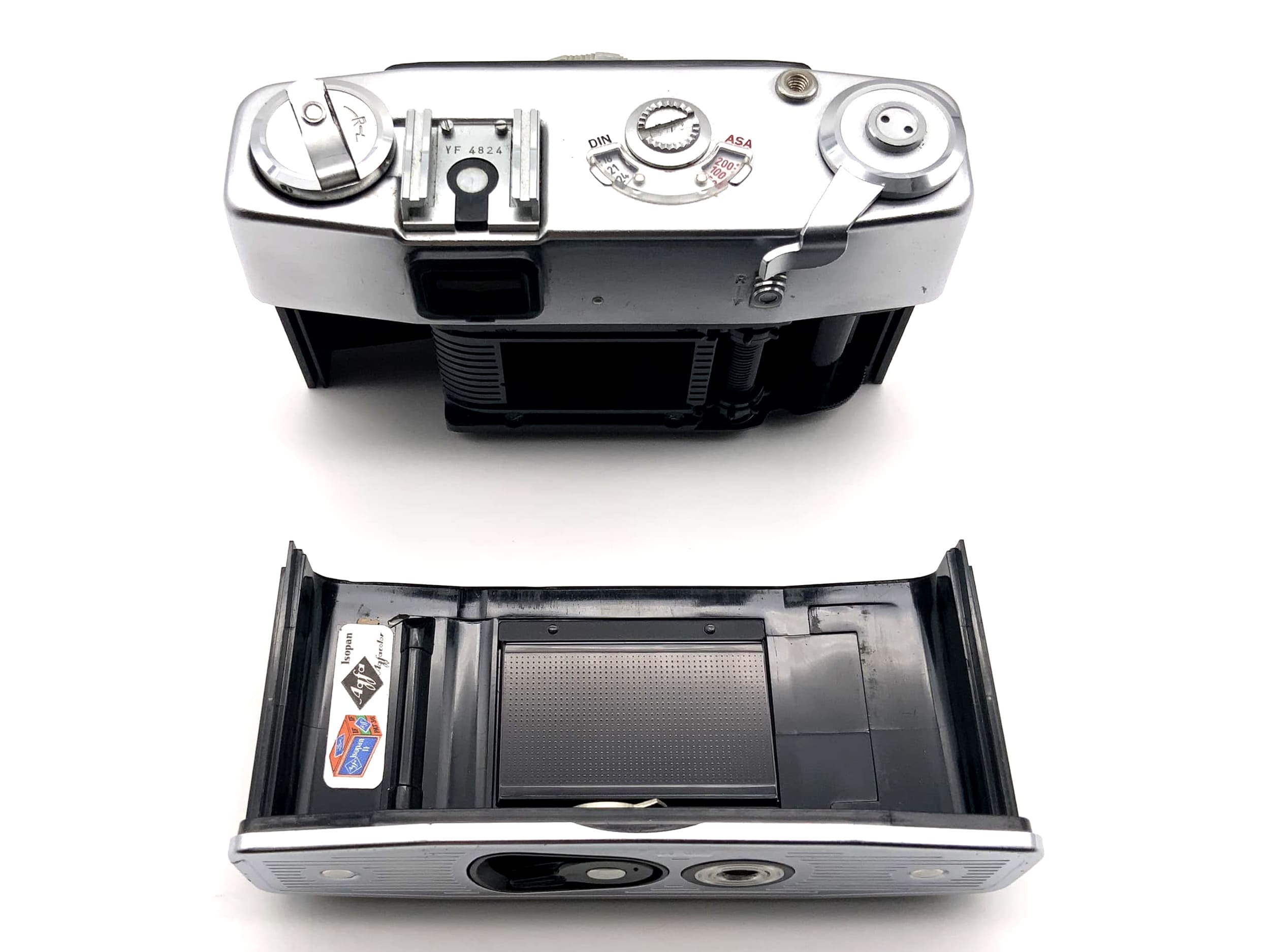 Agfa Optima 1a Sucherkamera mit Color Agnar 45mm 1:2.8 35mm Kompaktkamera Ia