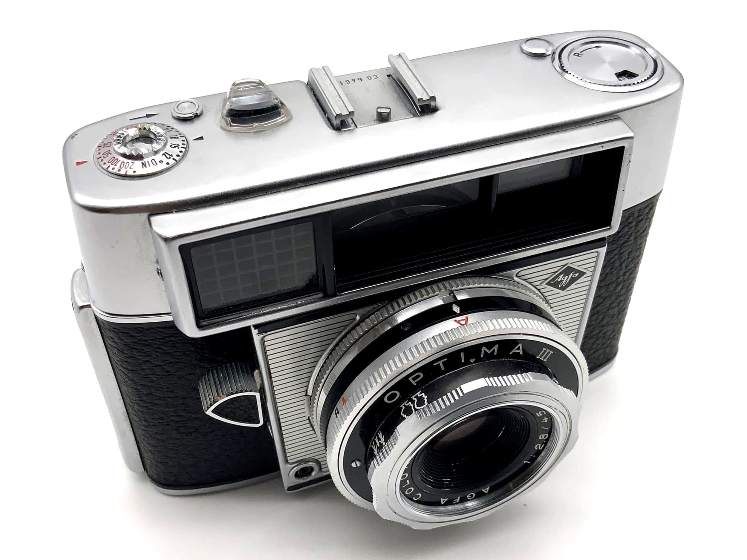 Agfa Optima III Sucherkamera mit Color Apotar 45mm 1:2.8 35mm Kompaktkamera 3