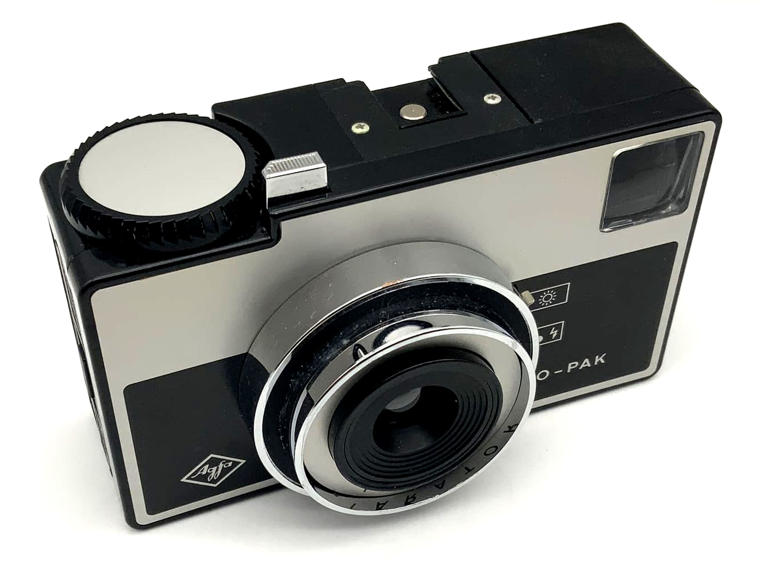 Agfa Iso-Pak Sucherkamera mit Parator 35mm Kompaktkamera