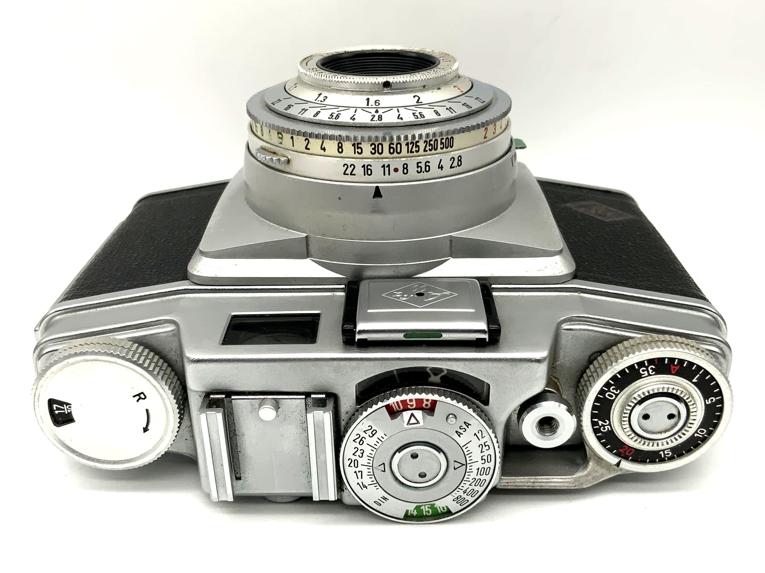 Agfa Silette-L Sucherkamera mit Color Solinar 1:2.8/50 Compur Rapid Analogkamera