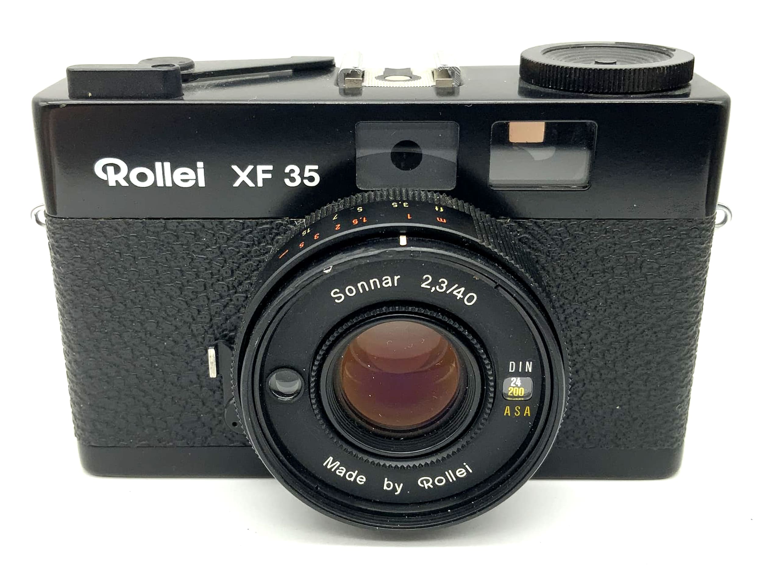 Rollei XF 35 Sucherkamera mit Sonnar 2,3/40 Kompaktkamera Analogkamera
