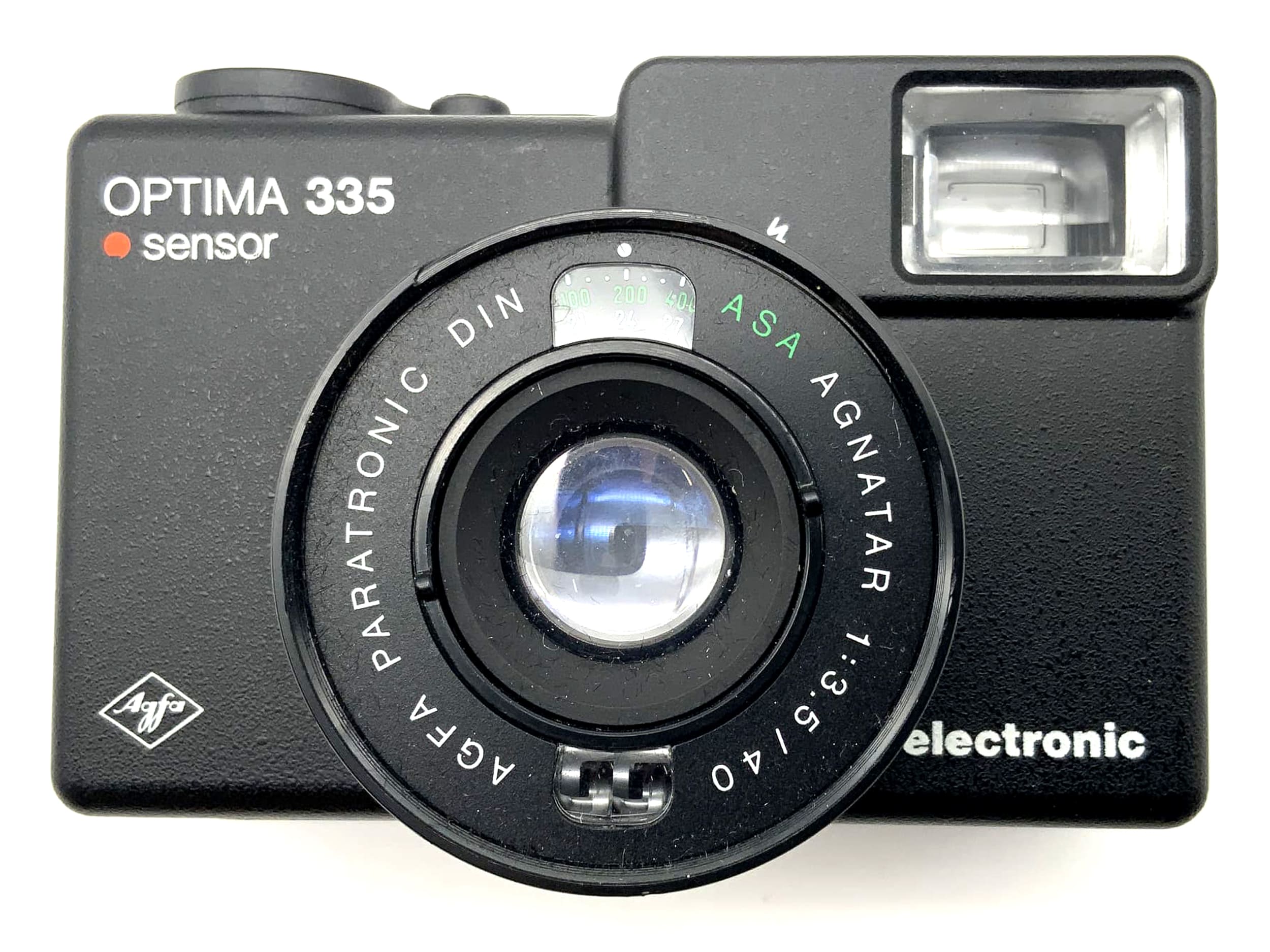Agfa Optima 335 sensor Sucherkamera mit Agnatar 40mm 1:3.5 35mm Kompaktkamera