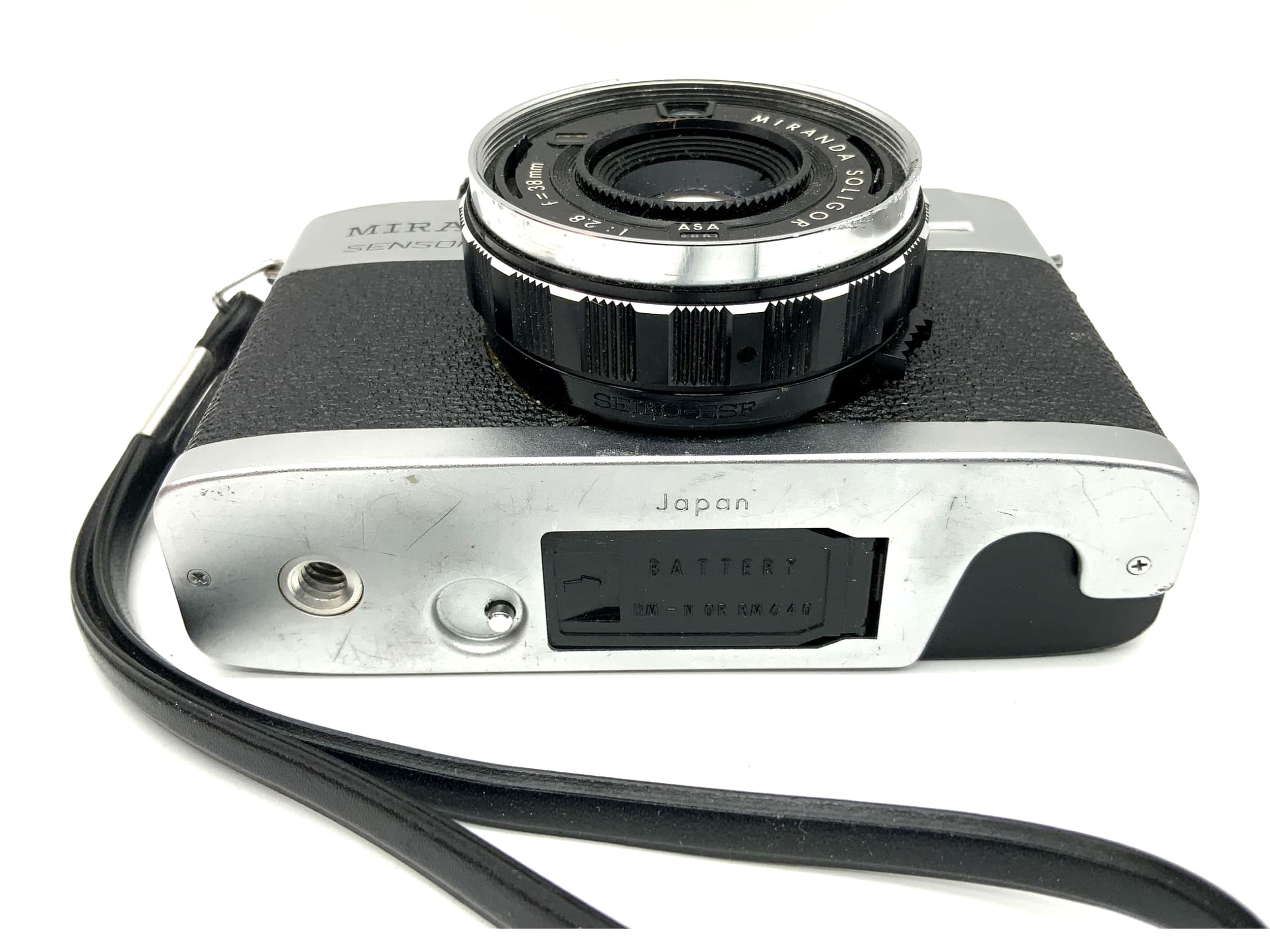 Miranda Sensoret Sucherkamera mit Miranda Soligor Lens 1:2,8 f=35mm Analogkamera