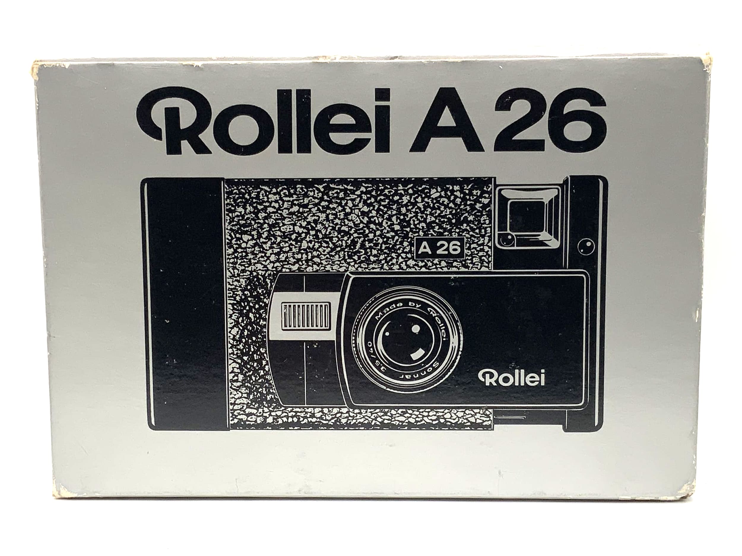 Rollei A 26 Sucherkamera mit Sonnar 3,5/40 Kompaktkamera Analogkamera Neu!