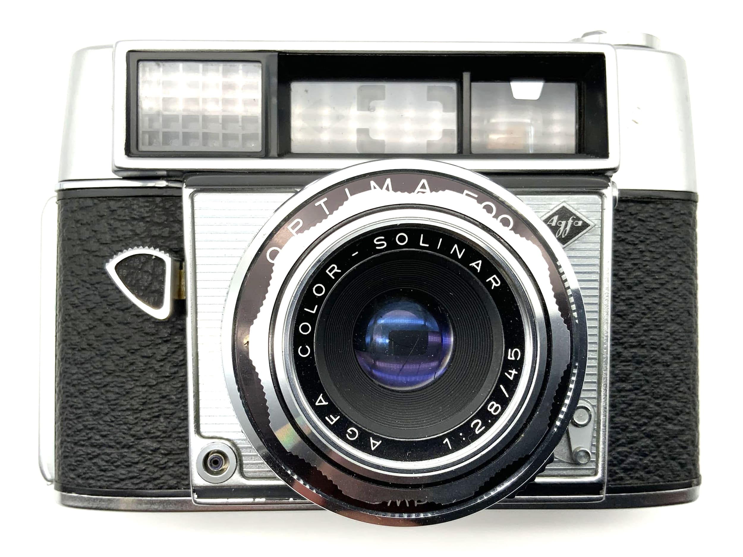 Agfa Optima 500 S Sucherkamera mit Color Solinar 45mm 1:2.8 35mm Kompaktkamera