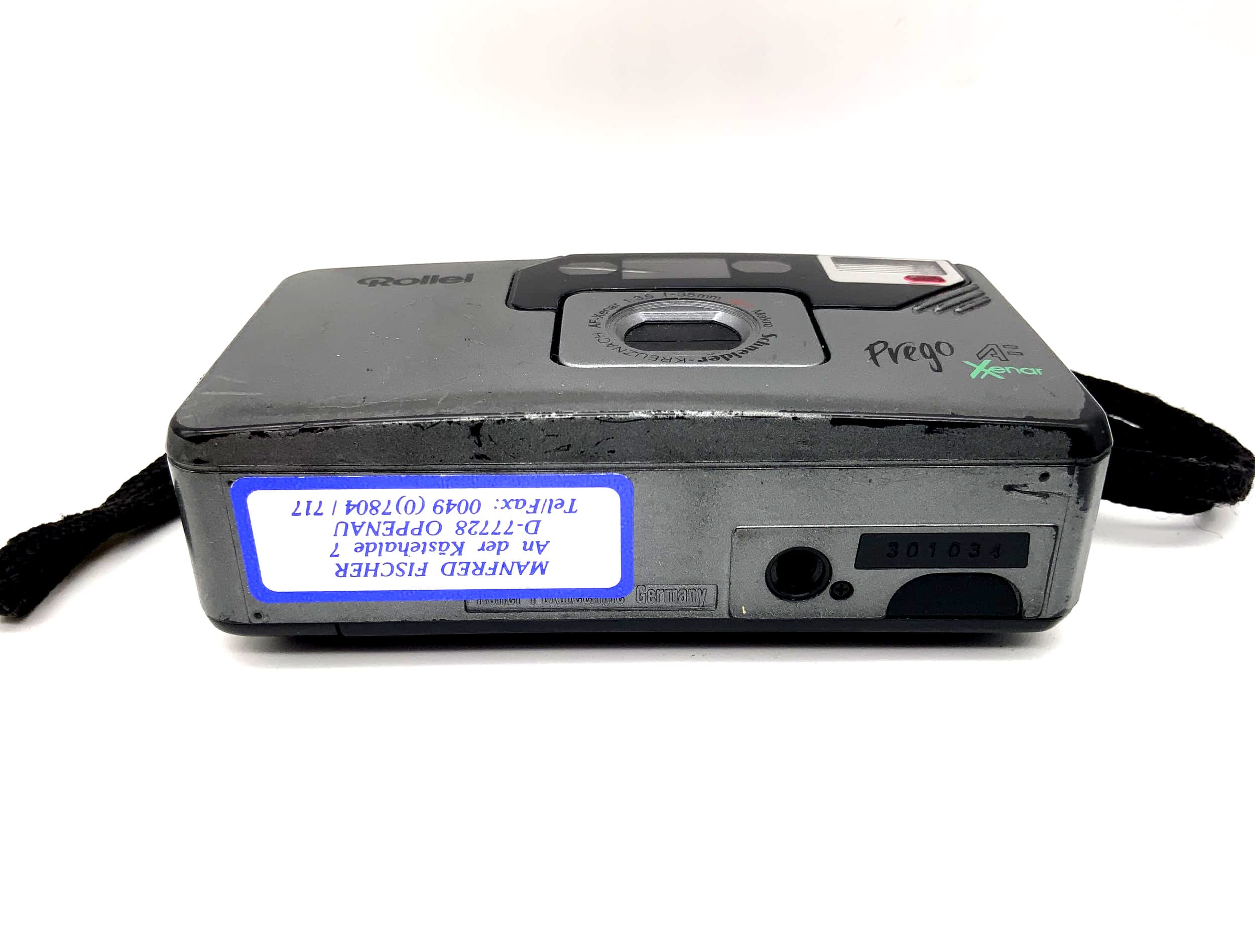 Rollei Prego AF Point&Shoot mit Xenar 1:3.5 f=35mm HFT Makro Analogkamera