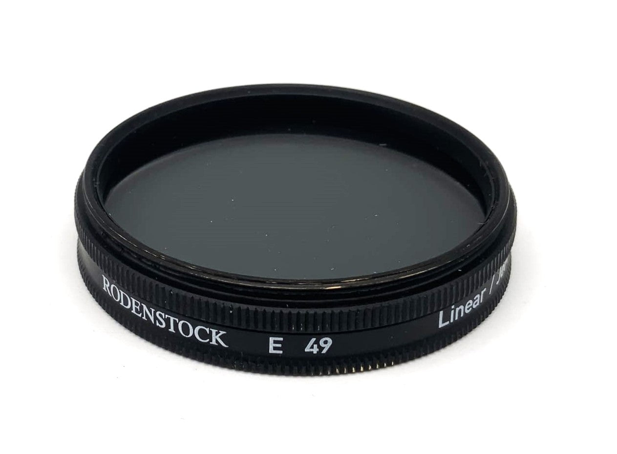 Rodenstock Polfilter Linear/Jet-Pol Filter 49mm Kreisförmig Filtergewinde M49