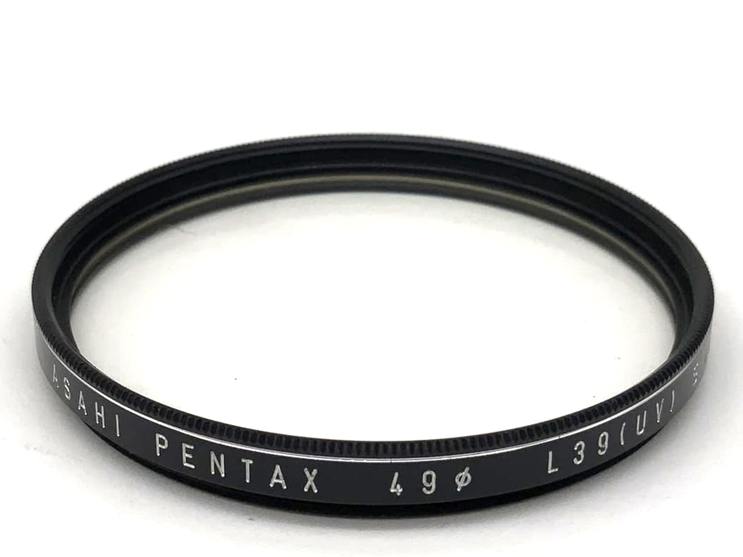Asahi Pentax UV Filter L39 (UV) SMC Filter 49mm Kreisförmig Filtergewinde M49
