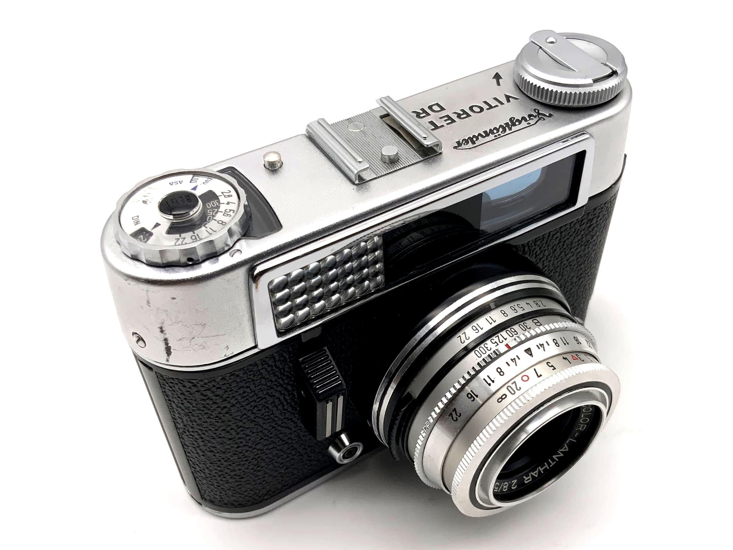 Voigtländer Vitoret DR Sucherkamera mit Color Lanthar 50mm 2.8 35mm Prontor 300