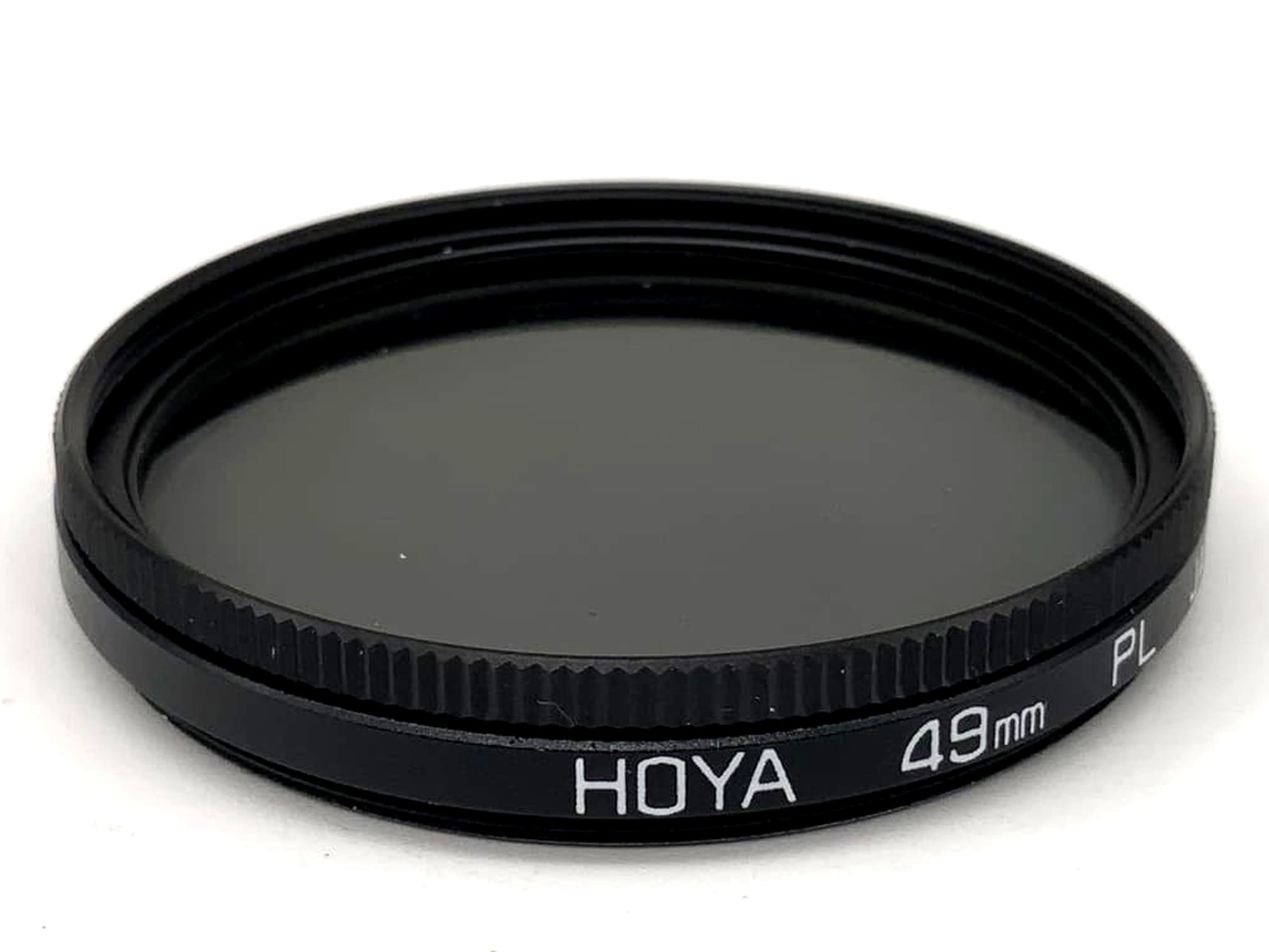 Hoya Polfilter PL Filter 49mm Kreisförmig Filtergewinde M49