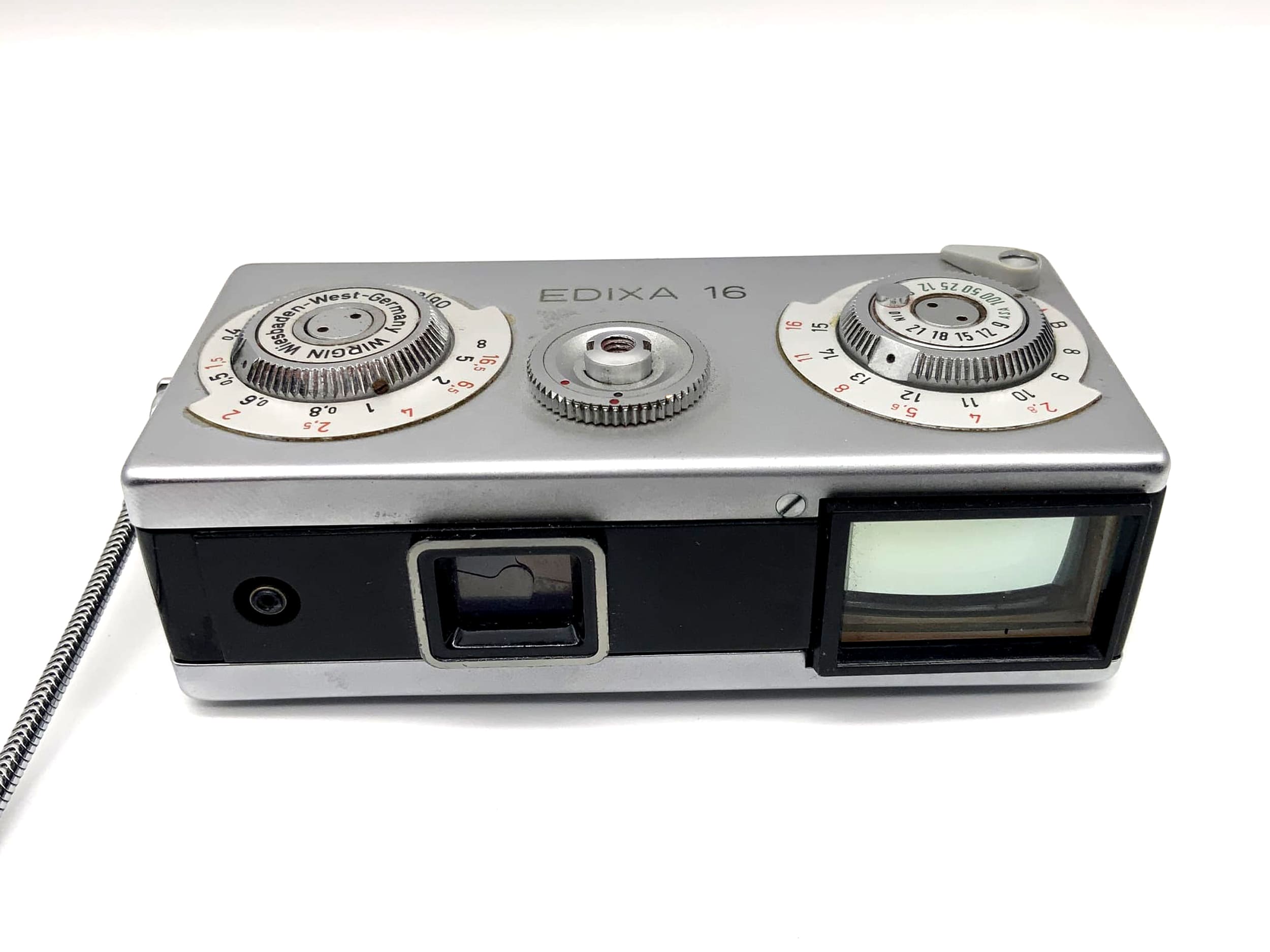 Edixa 16 mit Schneider Kreuznach Xenar 1:2.8/25 Miniaturkamera Spy Cam