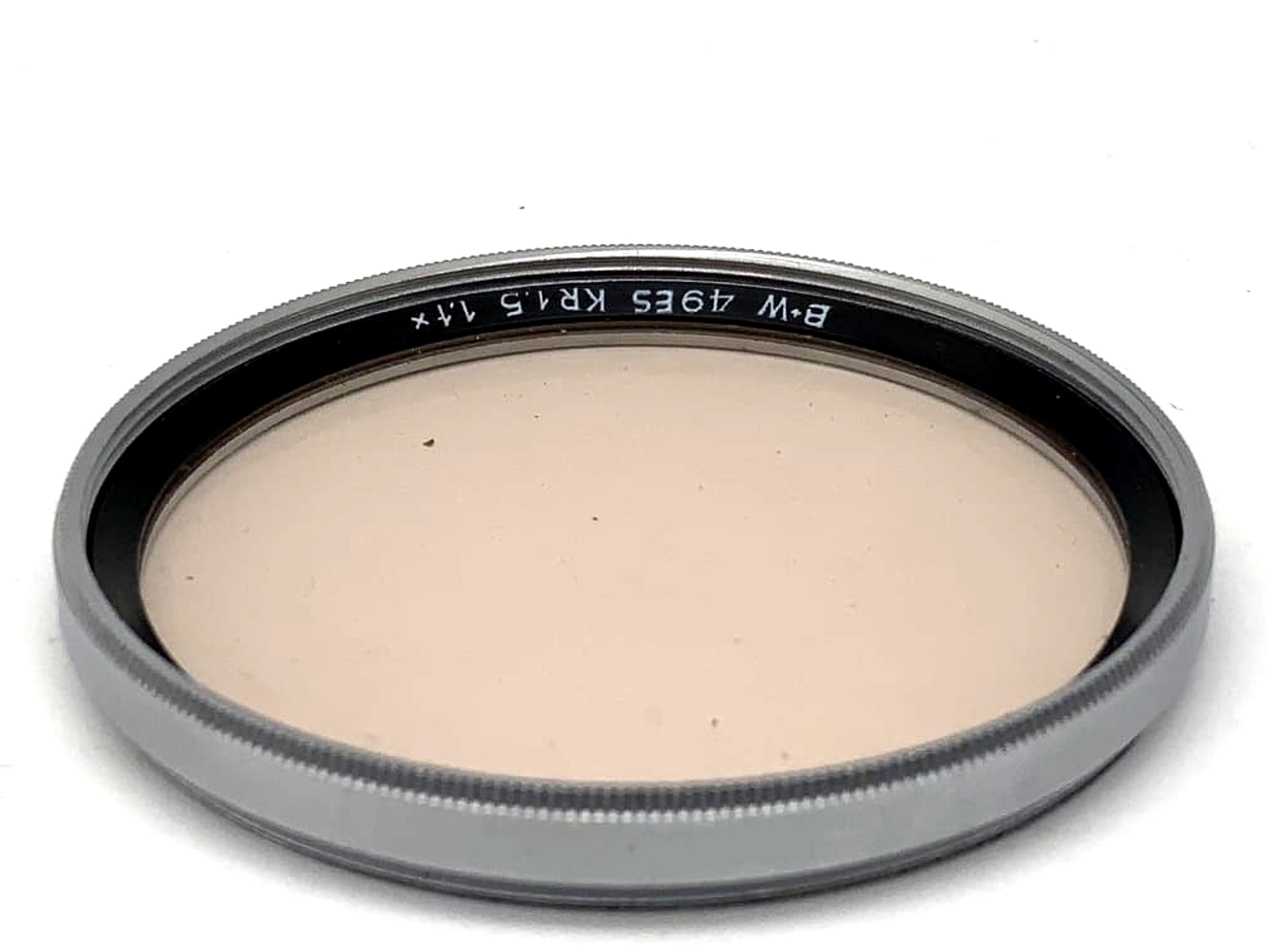 B+W Korrekturfilter KR 1,5 1,1x Filter 49mm Kreisförmig Filtergewinde M49