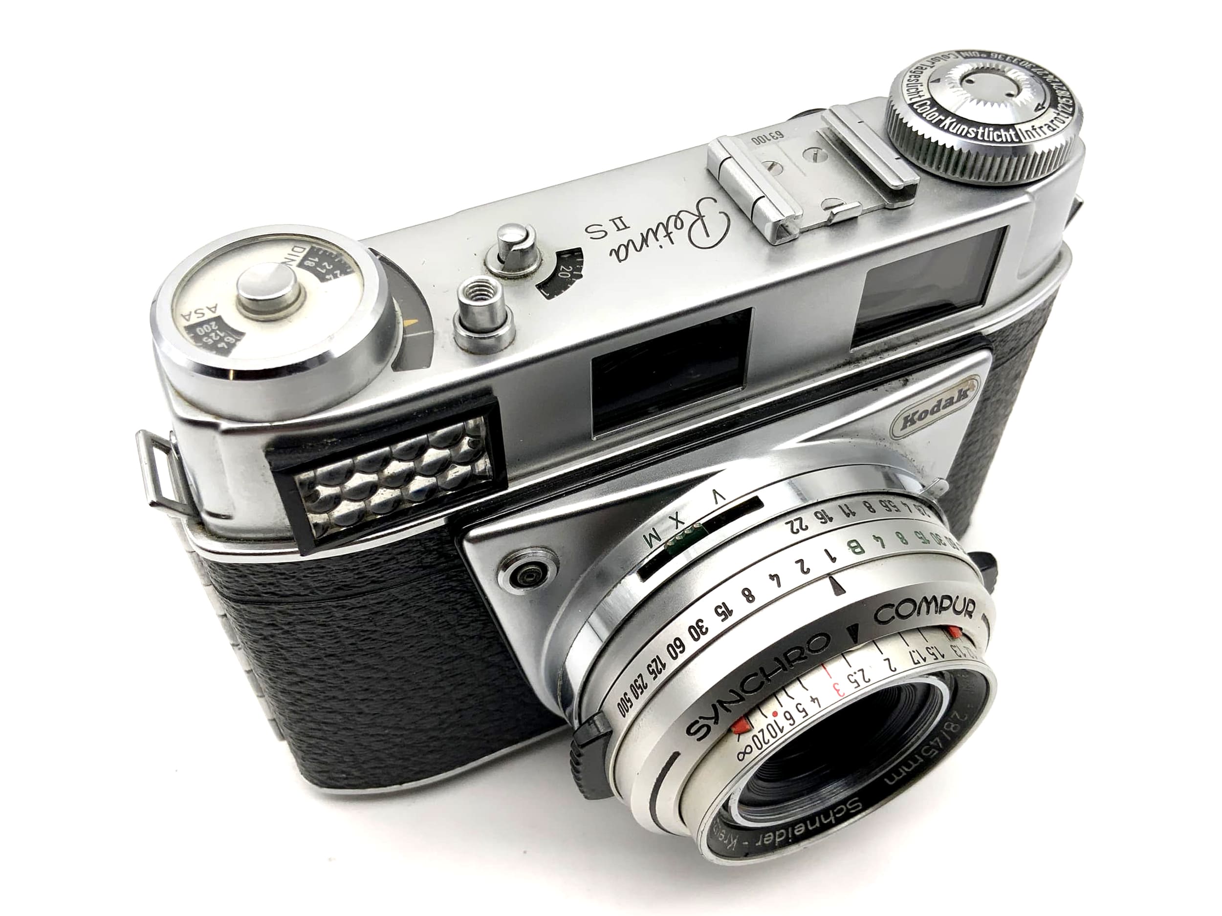 Kodak Retina II S Sucherkamera mit Xenar 45mm 1:2.8 35mm Synchro Compur