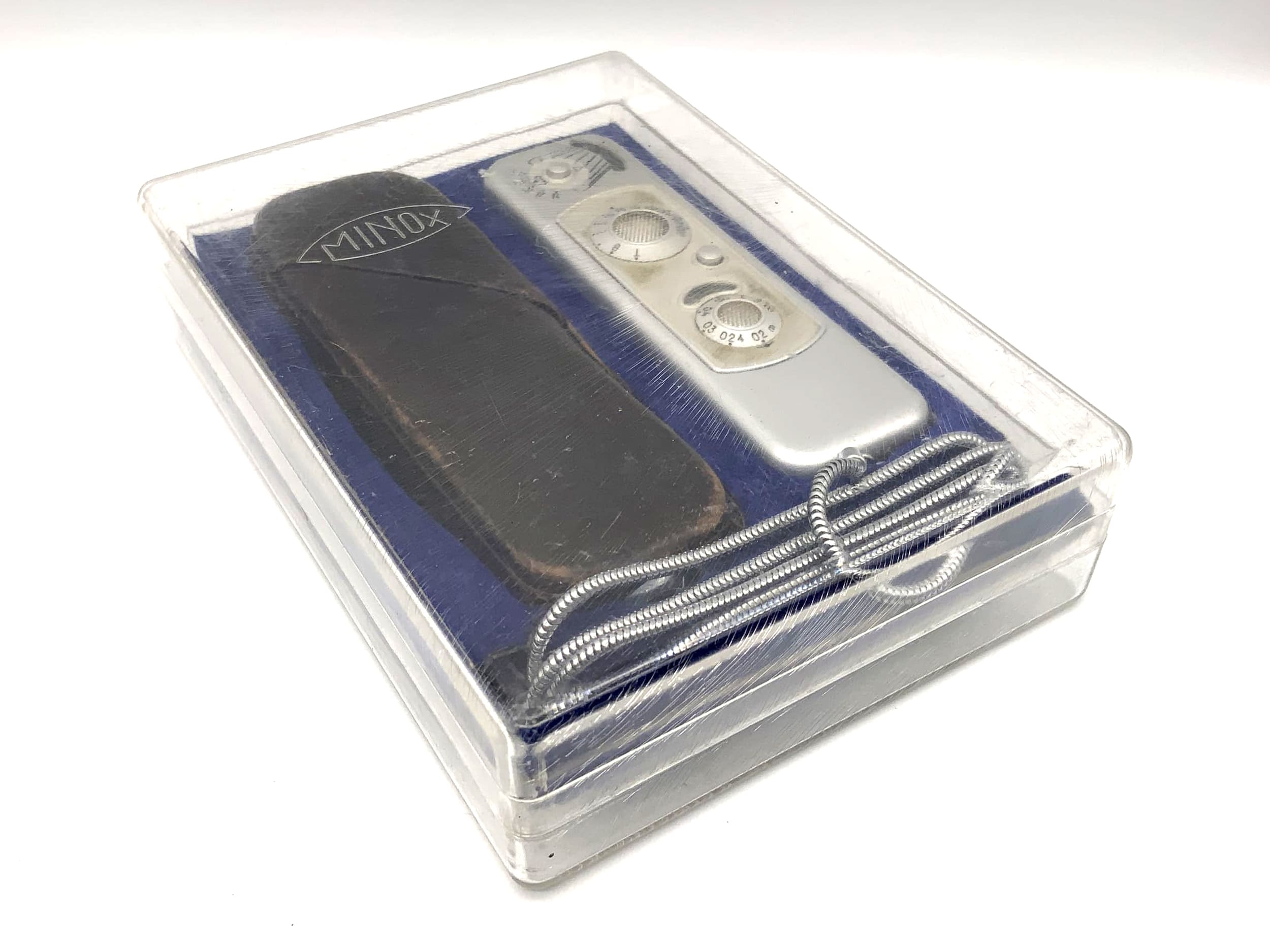 Minox B mit Complan 1:3.5 f=15mm mit OVP und Tasche Miniaturkamera Spy Cam