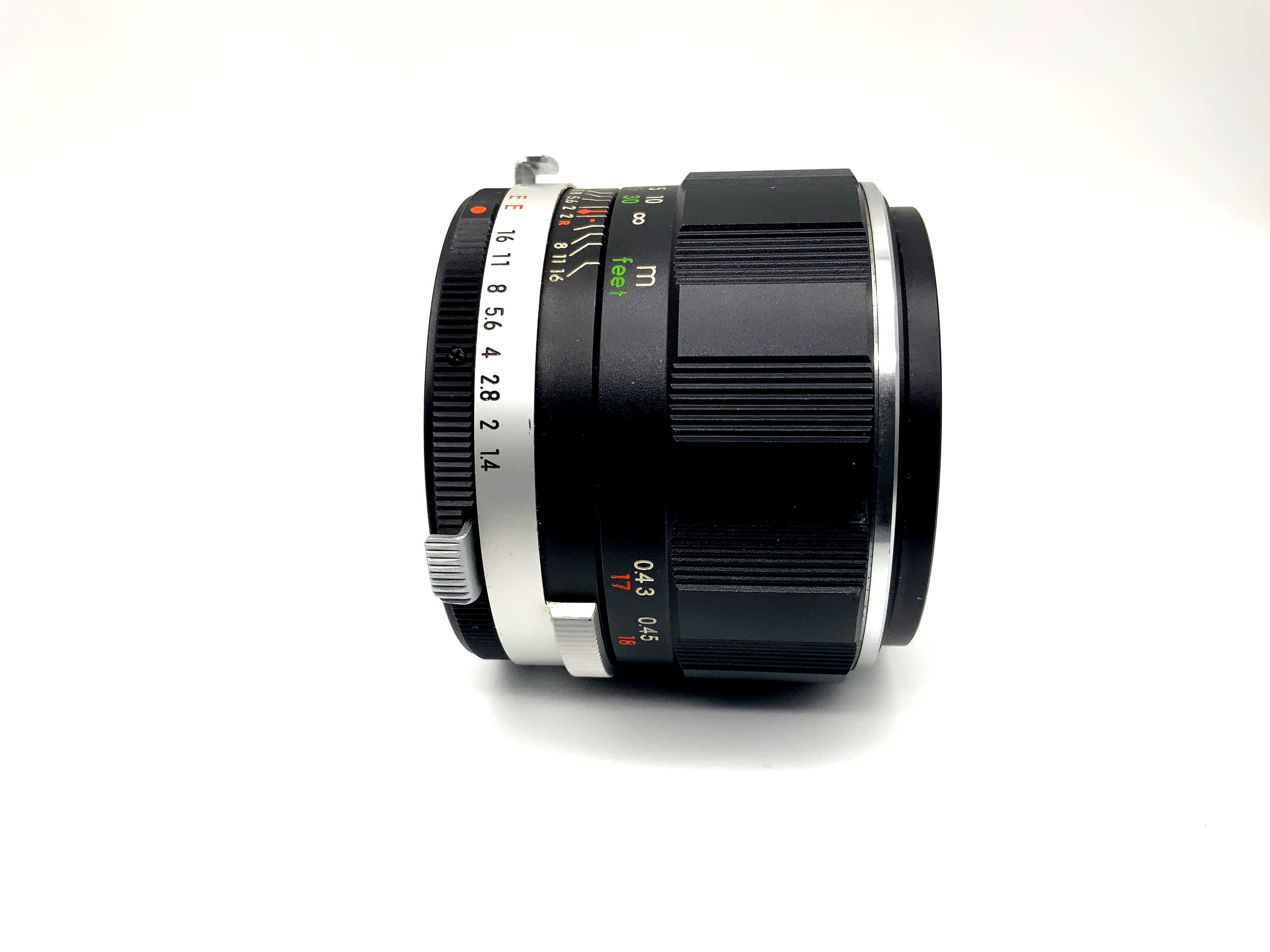 Miranda 50mm 1:1.4 Objektiv Auto red E rot E Lens (Miranda Bajonett)