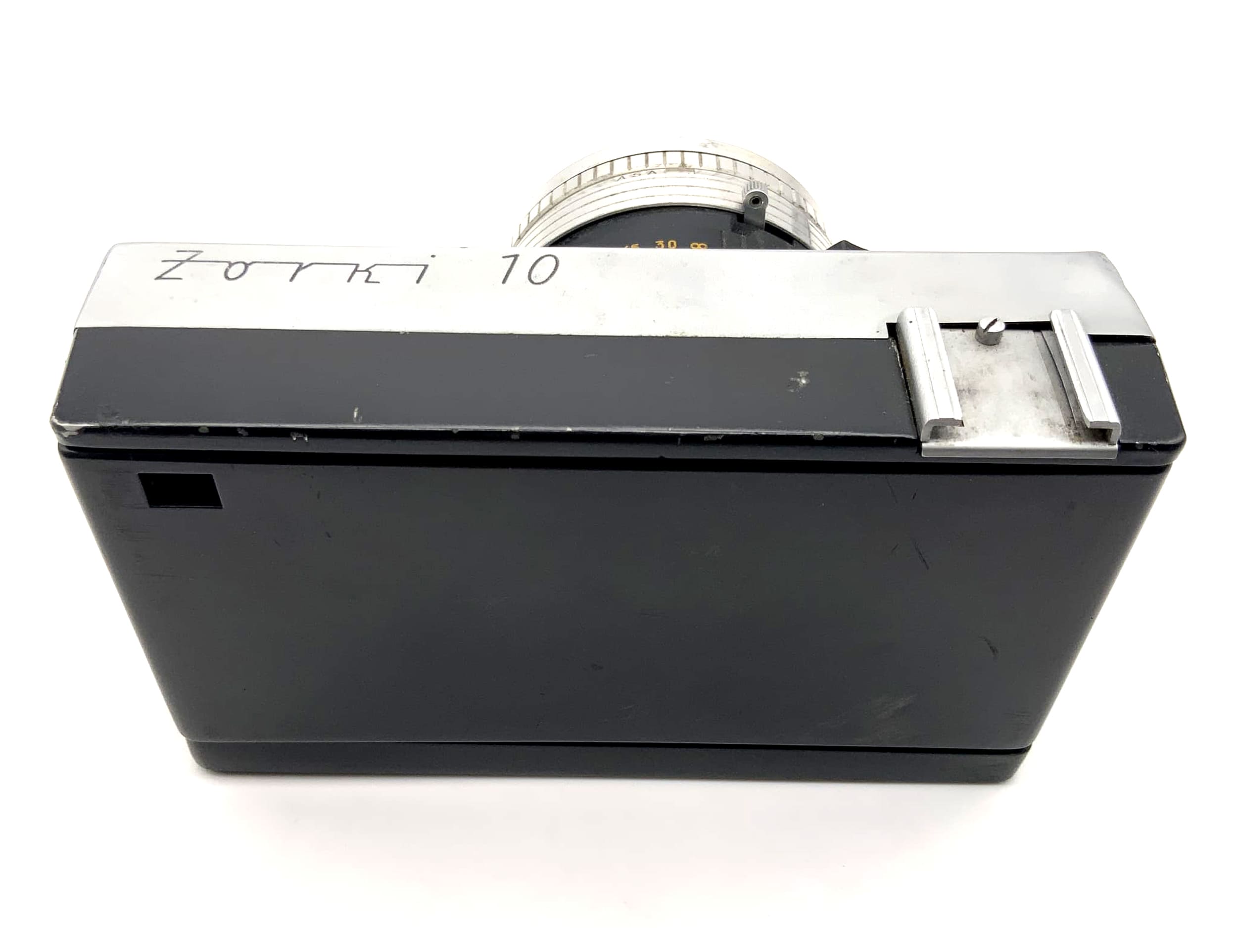 KMZ Zorki 10 Sucherkamera mit Industar-63 45mm 1:2.8 35mm Kompaktkamera