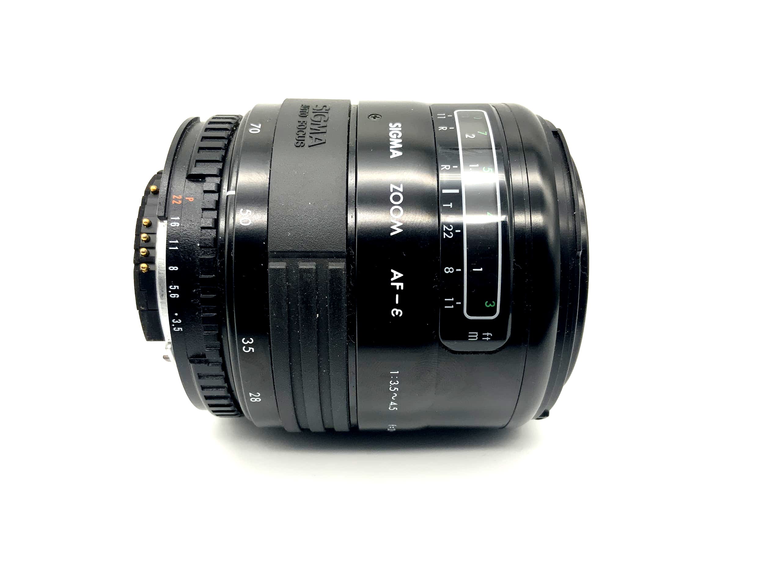 Sigma 28-70mm 1:3.5-4.5 Objektiv Zoom-E AF-E Multi Coated MC Lens (Nikon AF)