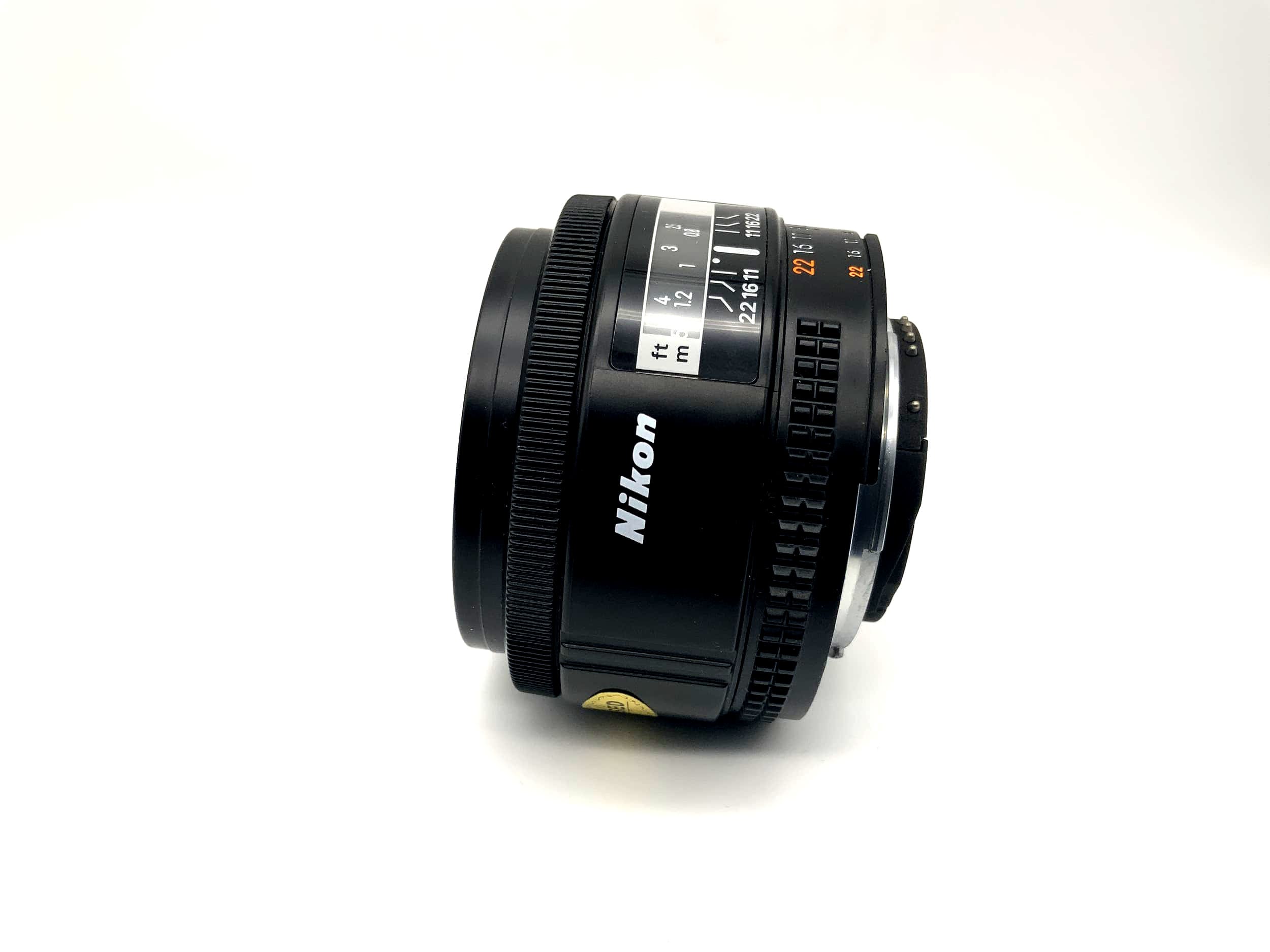 Nikon 50mm 1:1.8 Objektiv AF Nikkor Kamera Camera Lens (Nikon AF)