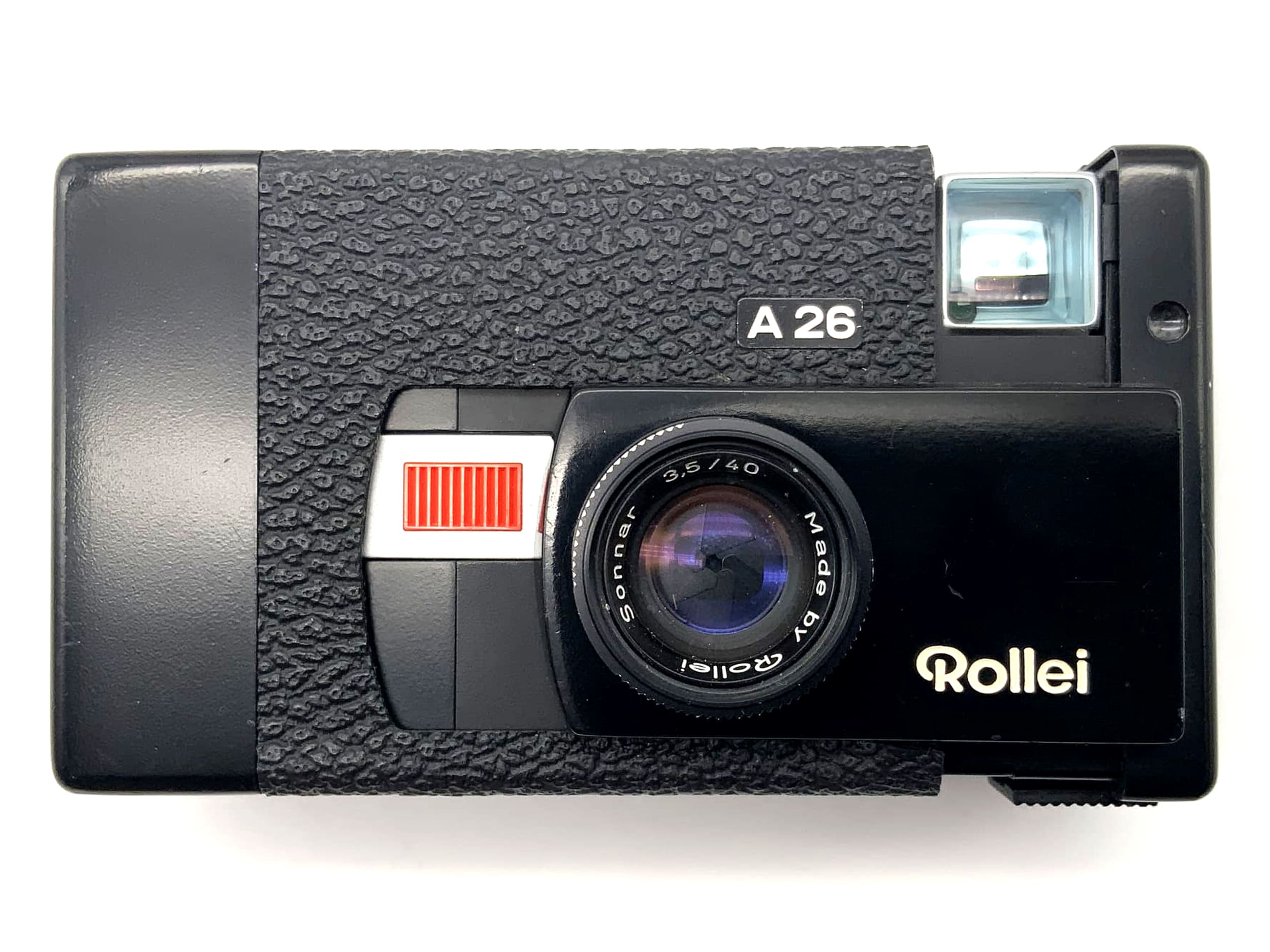 Rollei A26 Sucherkamera mit Sonnar 40mm 1:3.5 126er Film Kompaktkamera