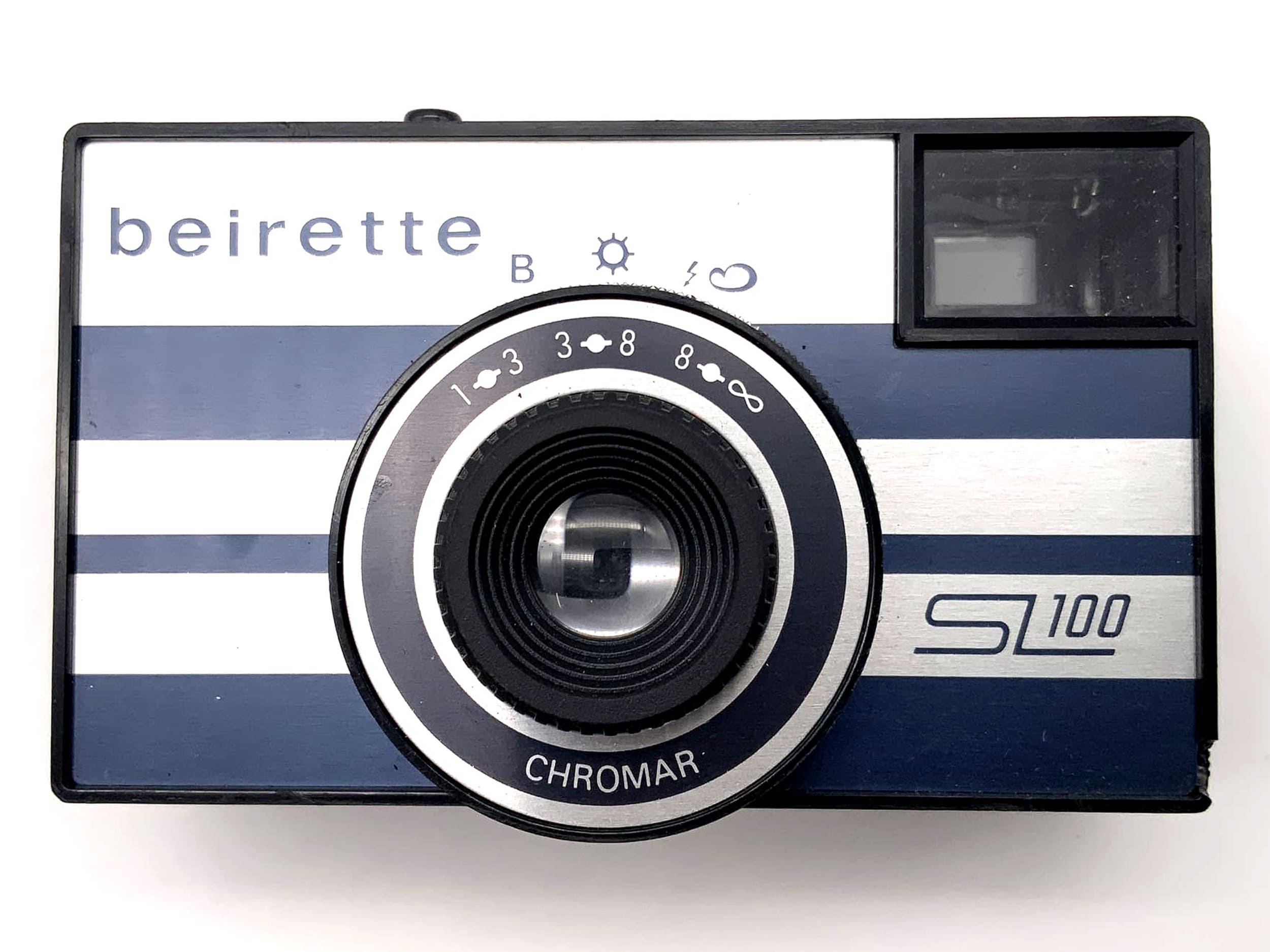 Beirette SL100 Sucherkamera mit Chromar 35mm Kompaktkamera
