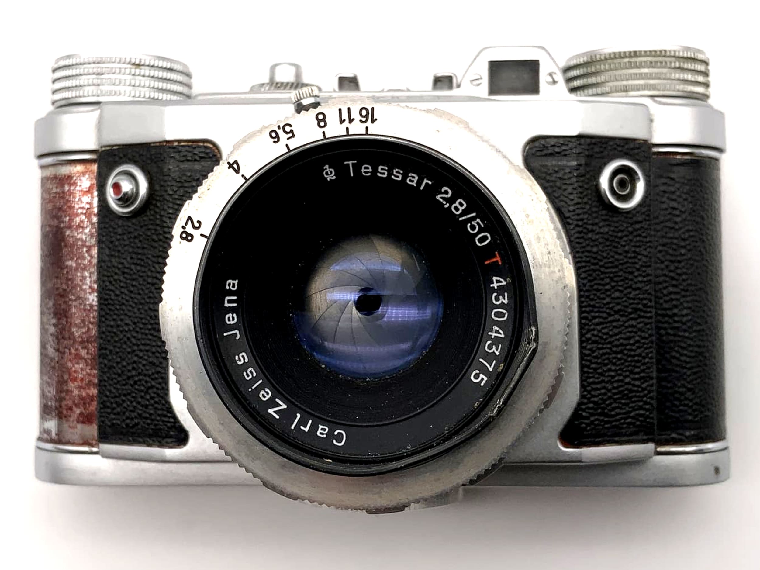 Altix Tempor Sucherkamera mit Tessar 50mm 1:2.8 red T 35mm Kompaktkamera