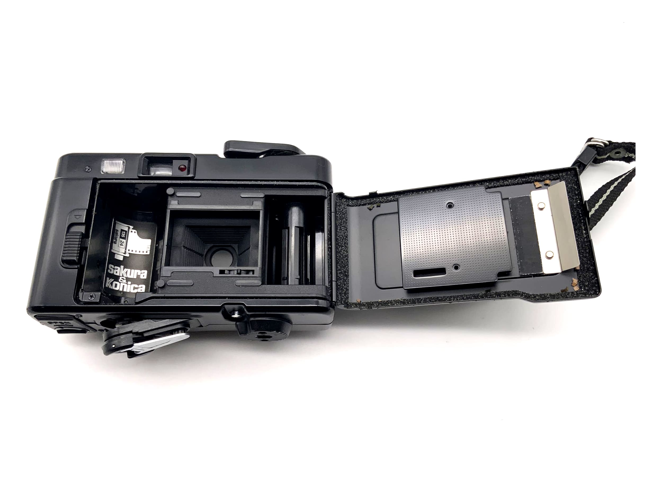 Konica C35 EF3 Sucherkamera mit Hexanon 35mm 1:2.8 35mm Kompaktkamera