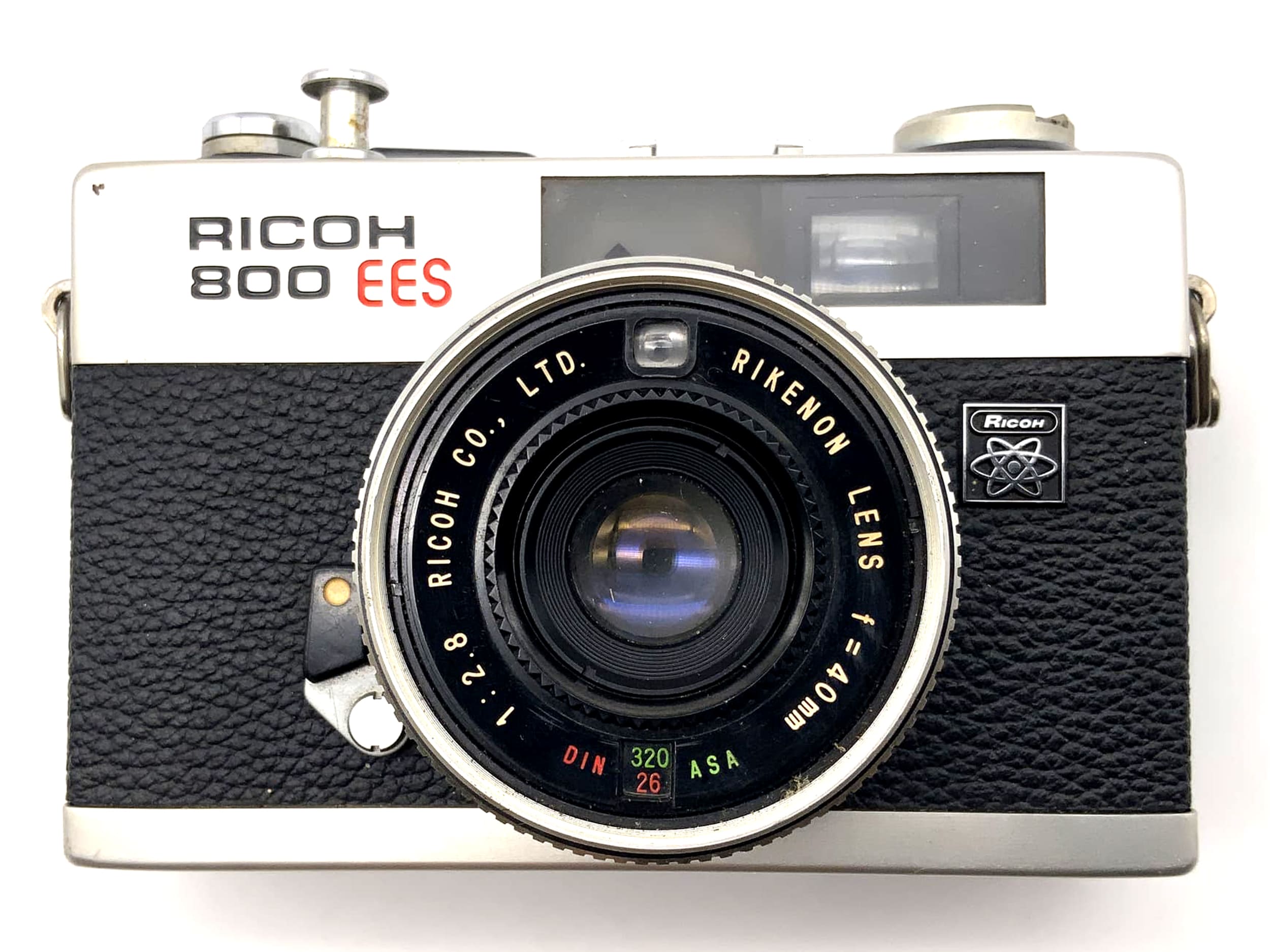 Ricoh 800 EES Sucherkamera mit Rikenon Lens 40mm 1:2.8 35mm Kompaktkamera