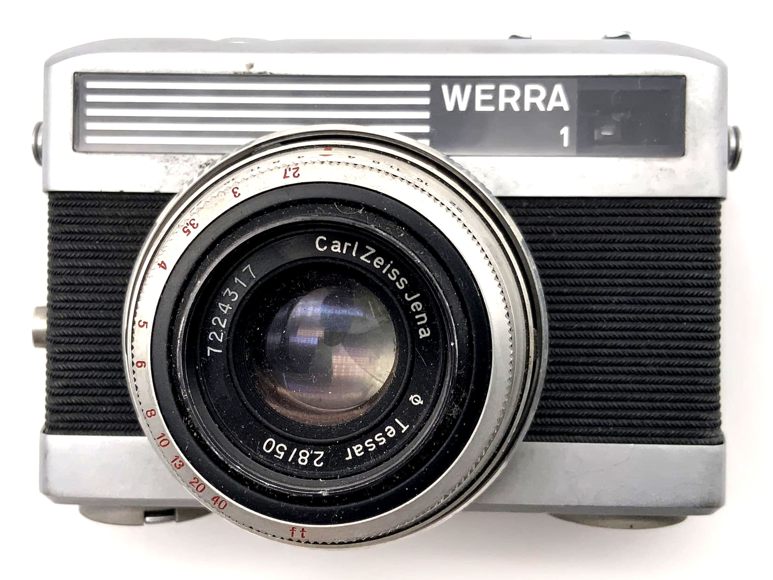 Carl Zeiss Werra 1 Sucherkamera mit Q1 Tessar 50mm 1:2.8 35mm Kompaktkamera