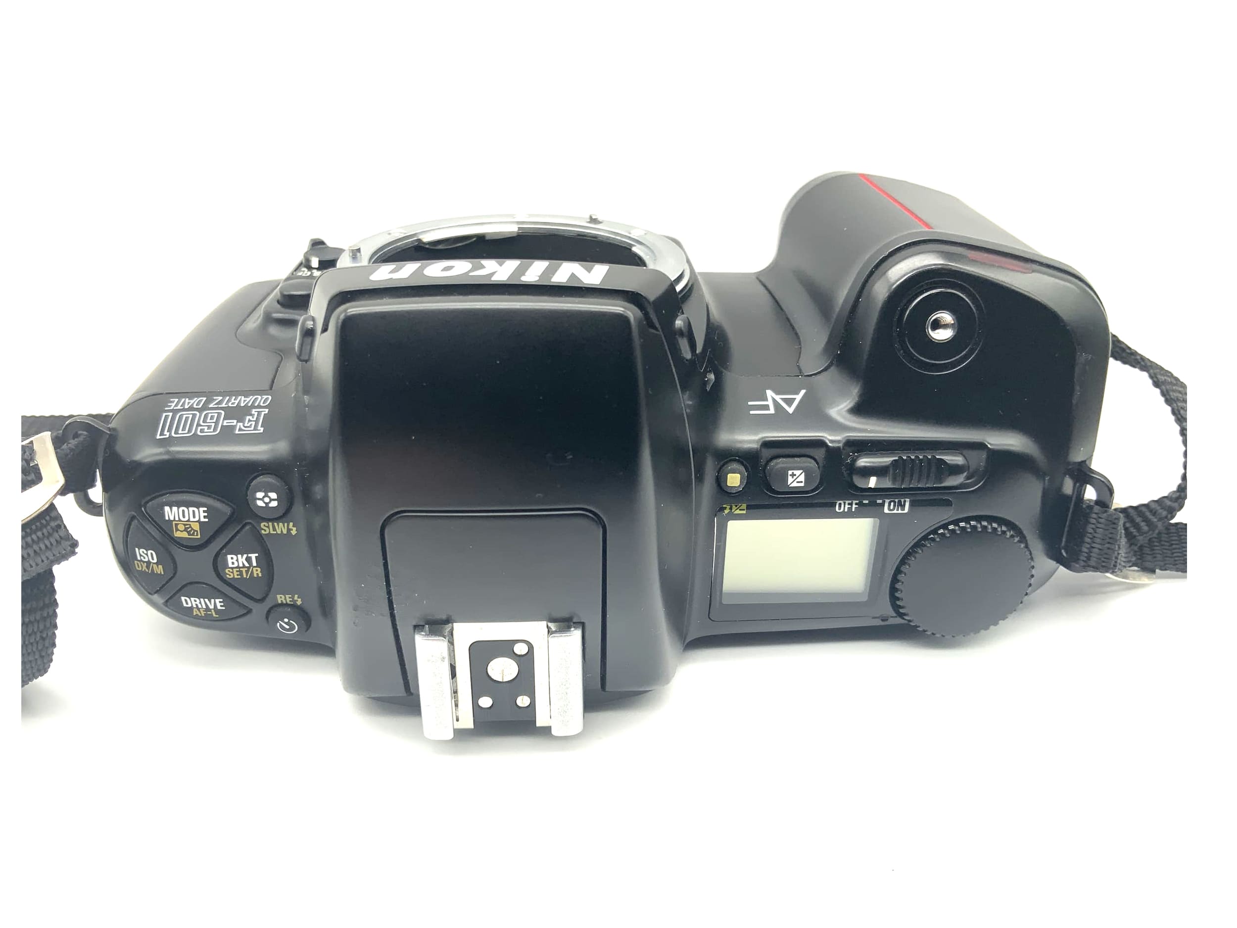 Nikon F-601 35mm Spiegelreflexkamera analog Quartz Date AF Autofokus (Nikon F)