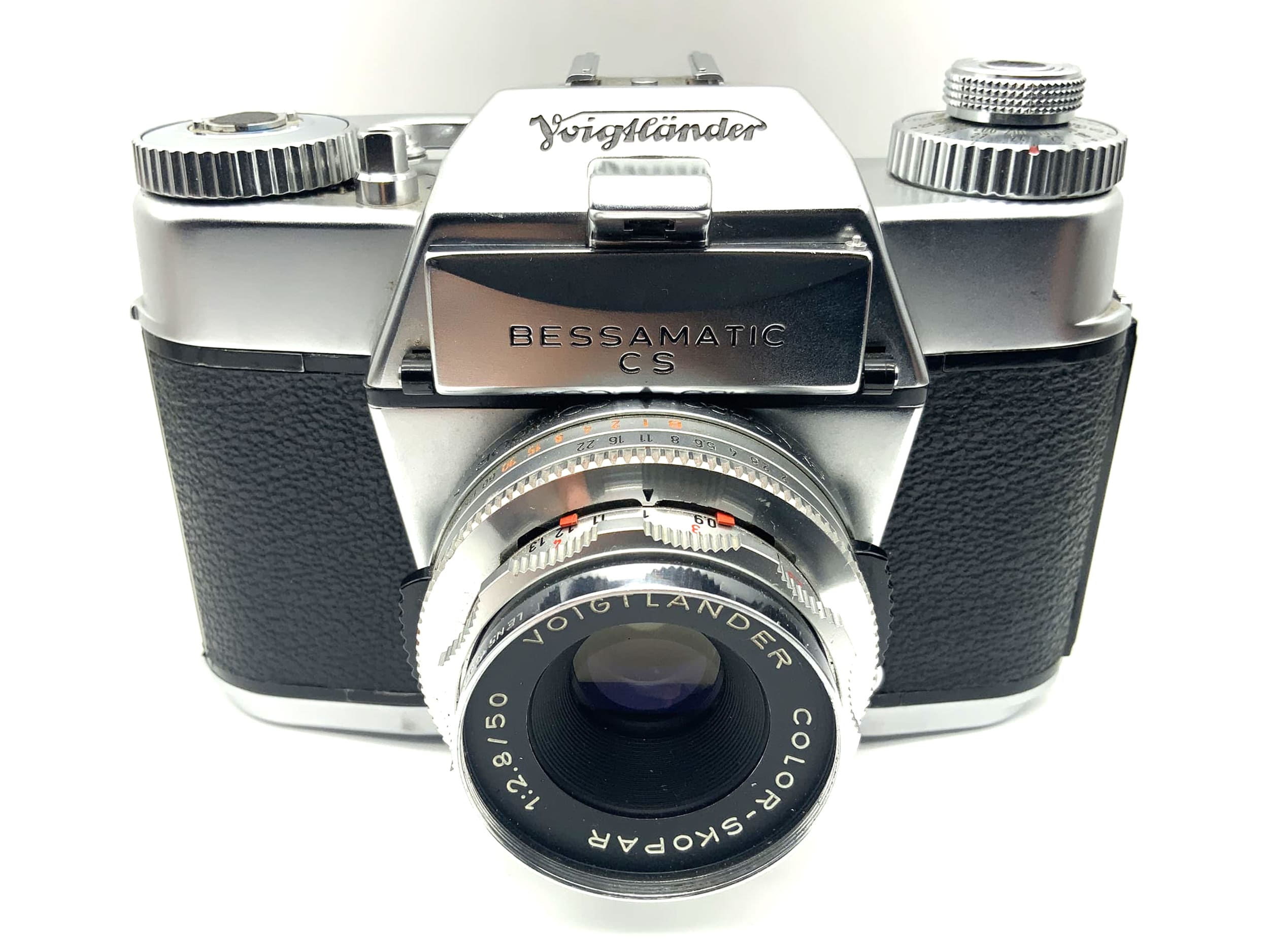 Voigtländer Bessamatic CS 35mm SLR Synchro-Compur-X (Color-Skopar 1:2.8/50)