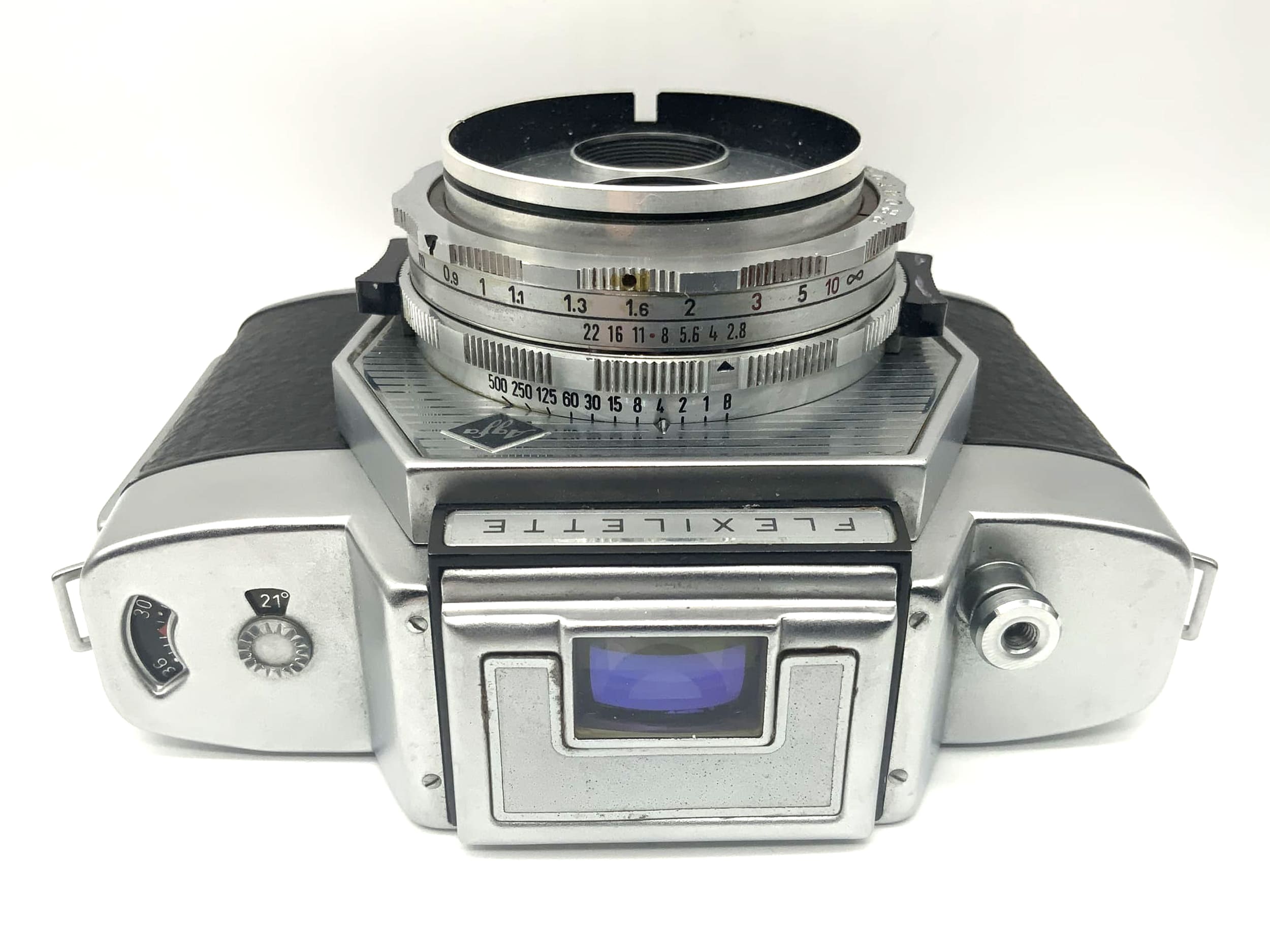 Agfa Flexilette Prontor 35mm Spiegelreflex SLR analog (Color Apotar 1:2.8/45)