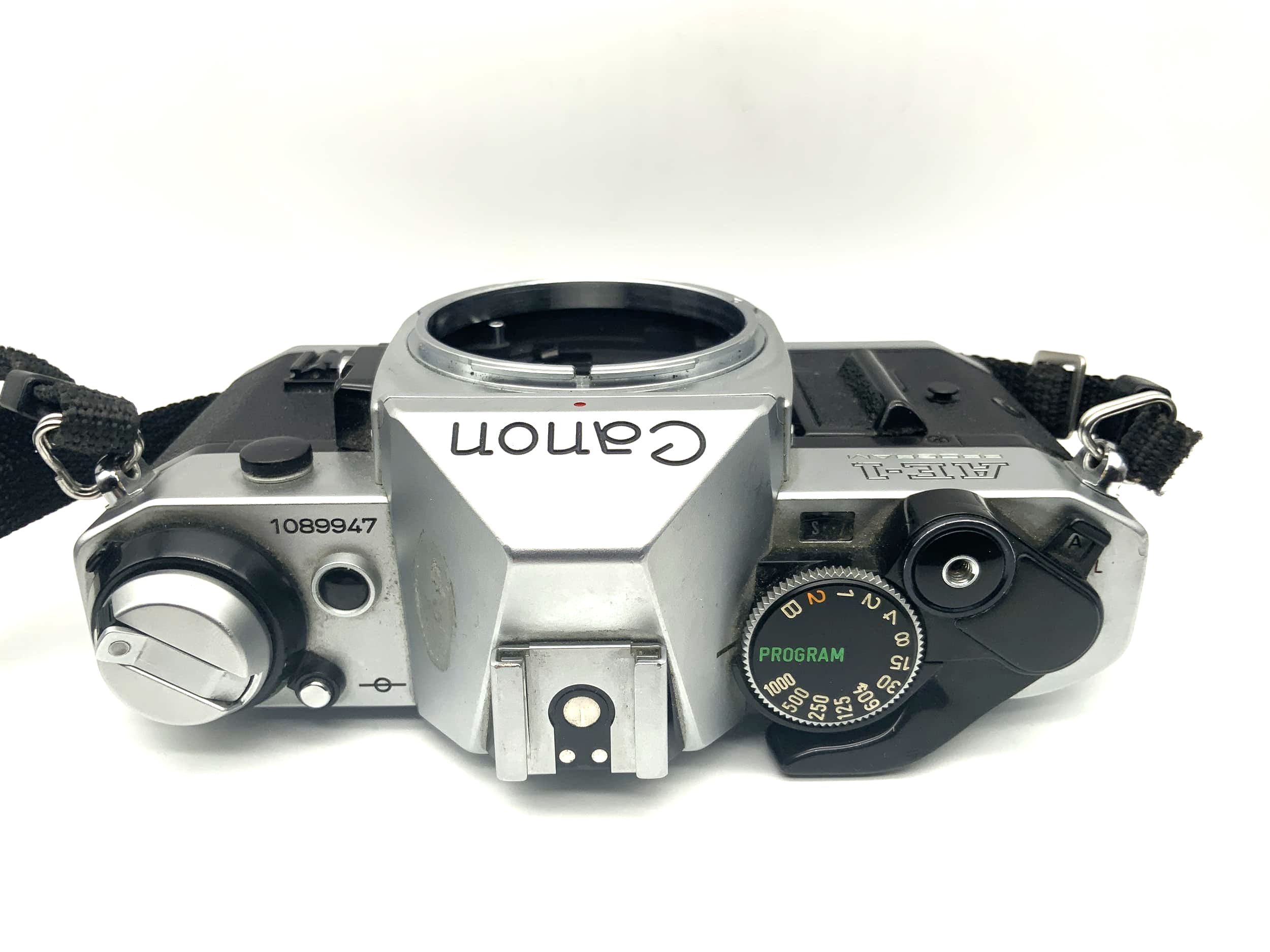 Canon AE-1 program 35mm Spiegelreflexkamera SLR analog Body Gehäuse (Canon FD)