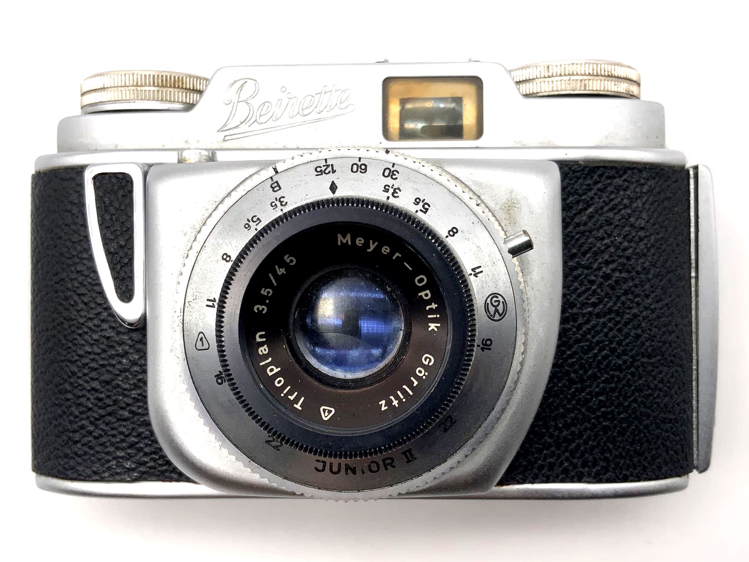 Beier Junior II Sucherkamera mit Trioplan 45mm 1:3.5 35mm Beirette 2