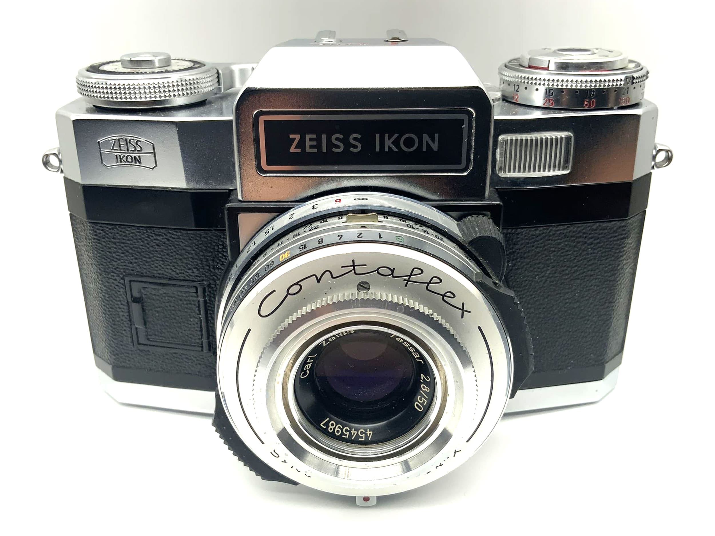 Zeiss Ikon Contaflex Super BC Synchro-Compur-X 35mm SLR Carl Zeiss Tessar 2,8/50