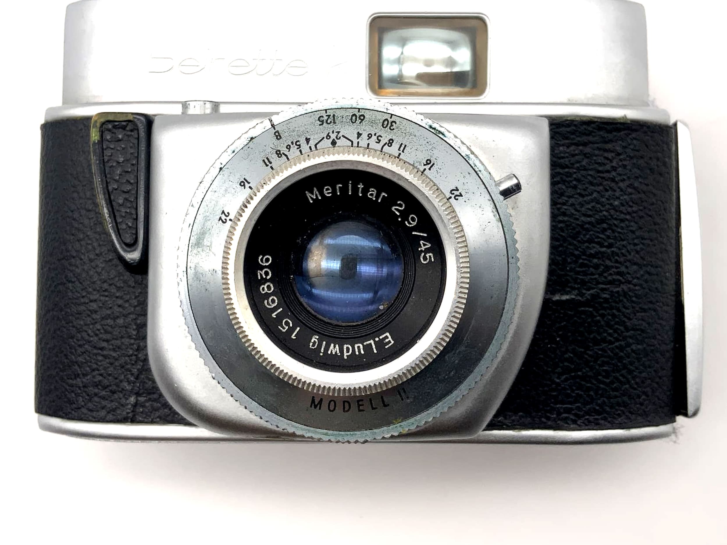 Beier Modell II Sucherkamera mit Meritar 45mm 1:2.9 35mm Beirette k