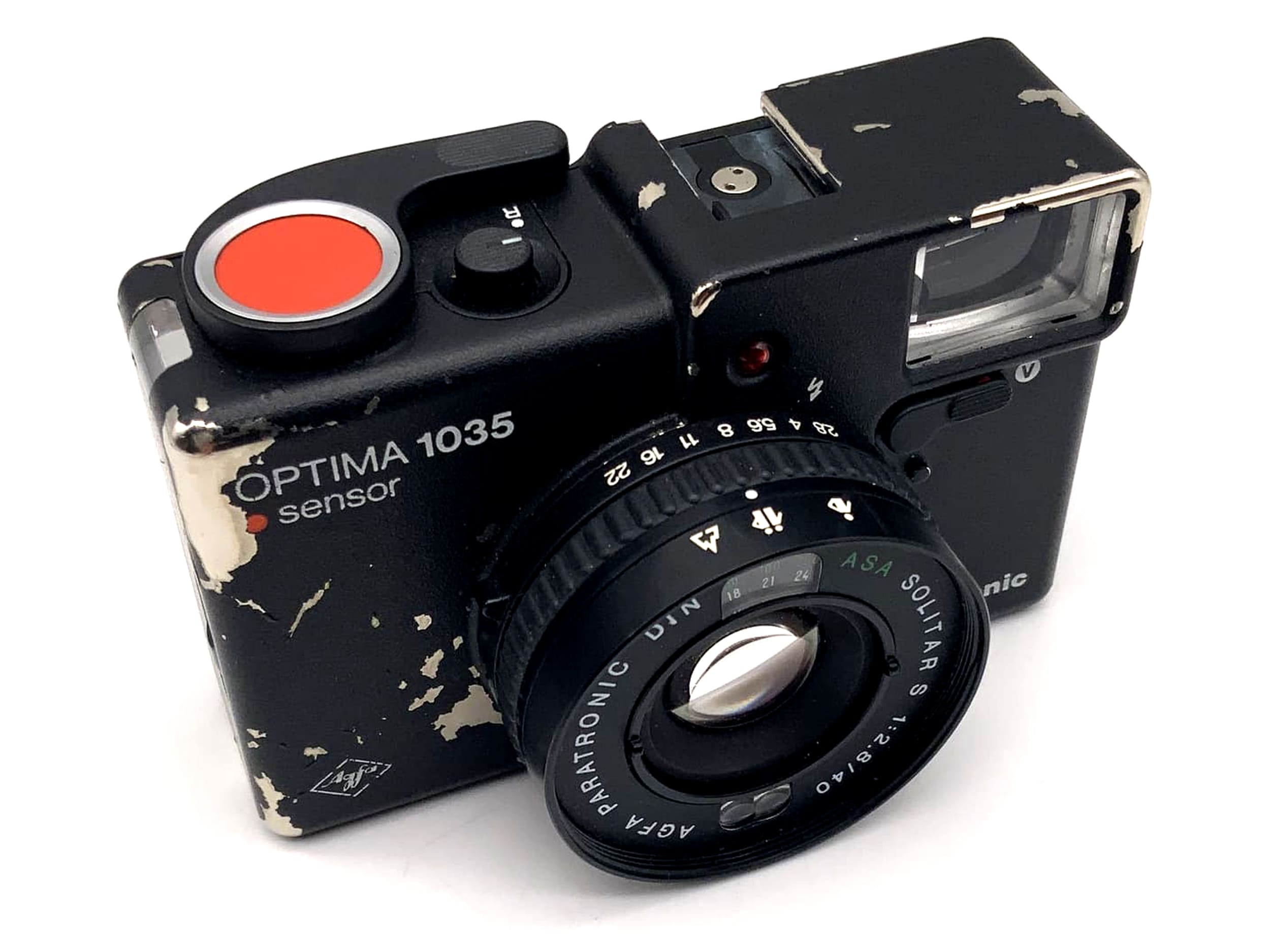 Agfa Optima 1035 sensor Sucherkamera mit Solitar S 40mm 1:2.8 35mm
