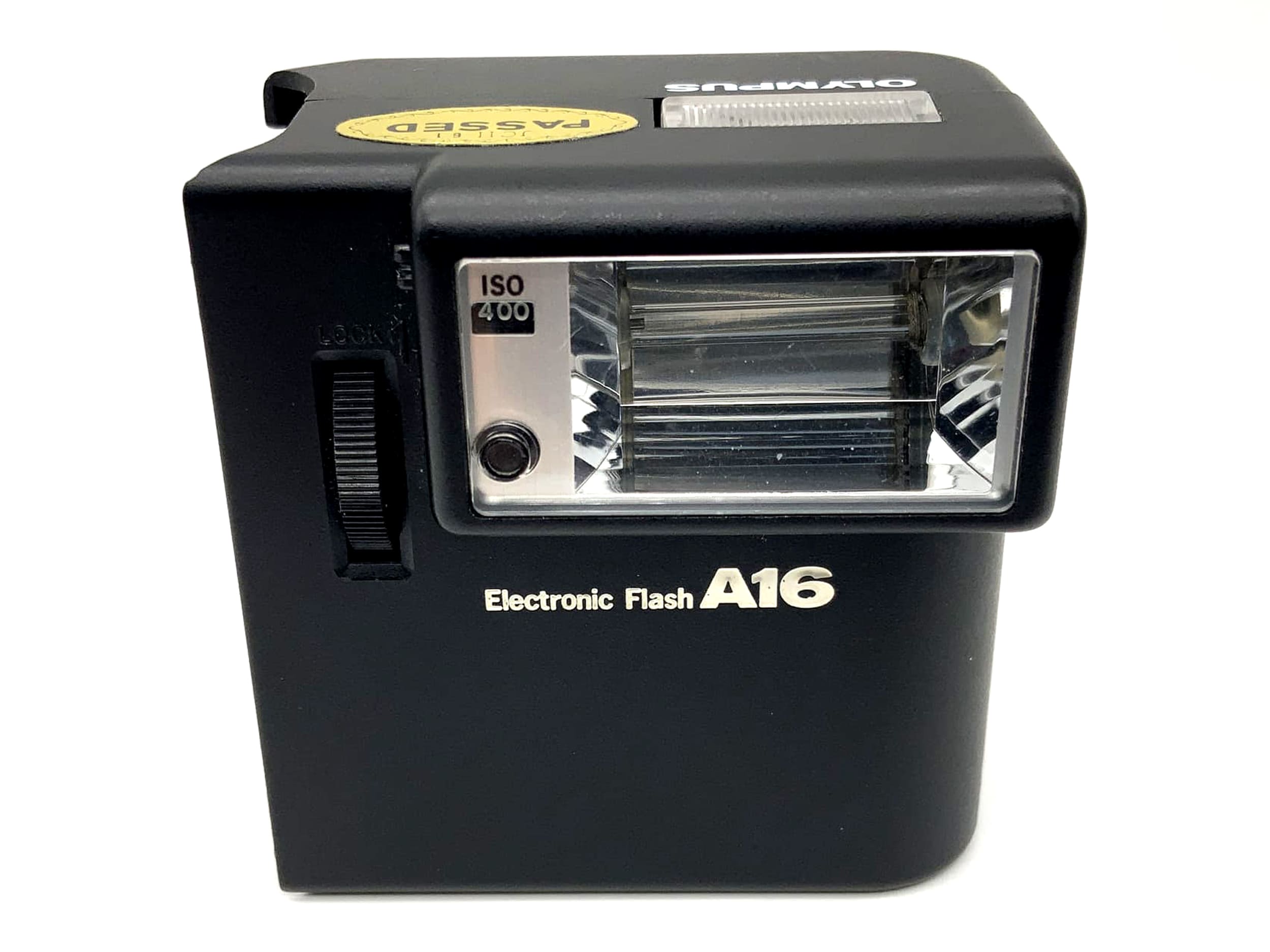 Olympus XA Sucherkamera mit F.Zuiko 1:2.8 35mm & Electronic Flash A16 Blitz