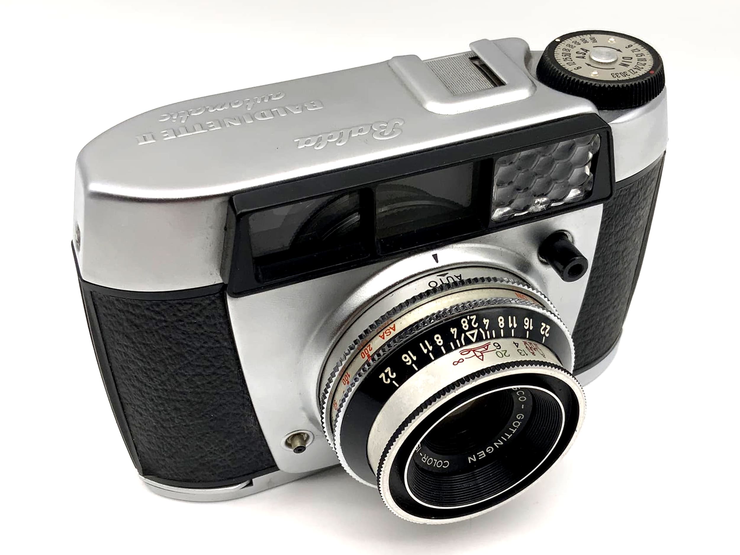 Balda Baldinette II Sucherkamera mit Isconar 45mm 1:2.8 35mm 2 automatic