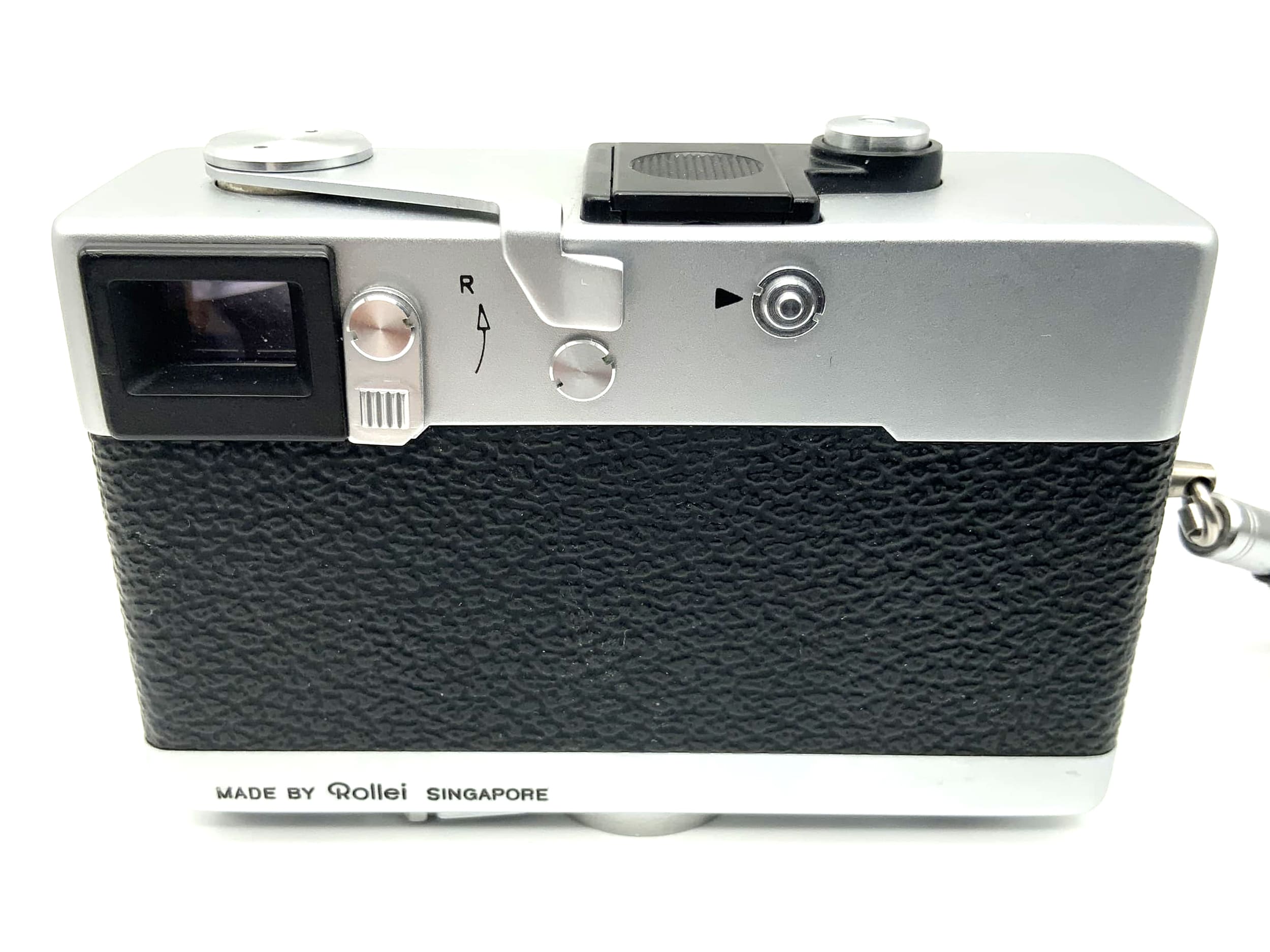 Rollei 35 SE Sucherkamera mit Rollei-HFT Sonnar 2,8/40 silber