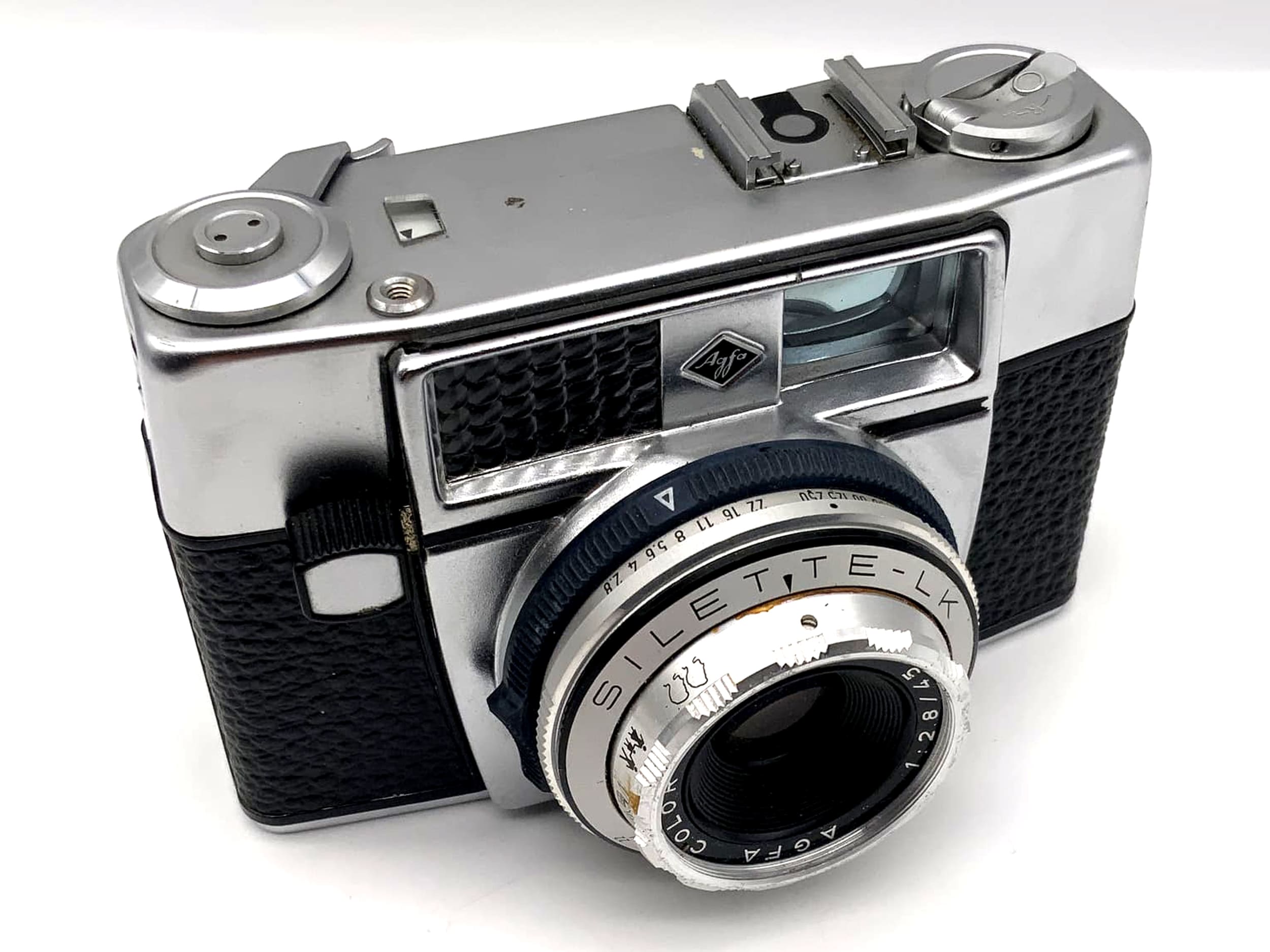 Agfa Silette-LK Sucherkamera mit Agnar 45mm 1:2.8 35mm Kompaktkamera