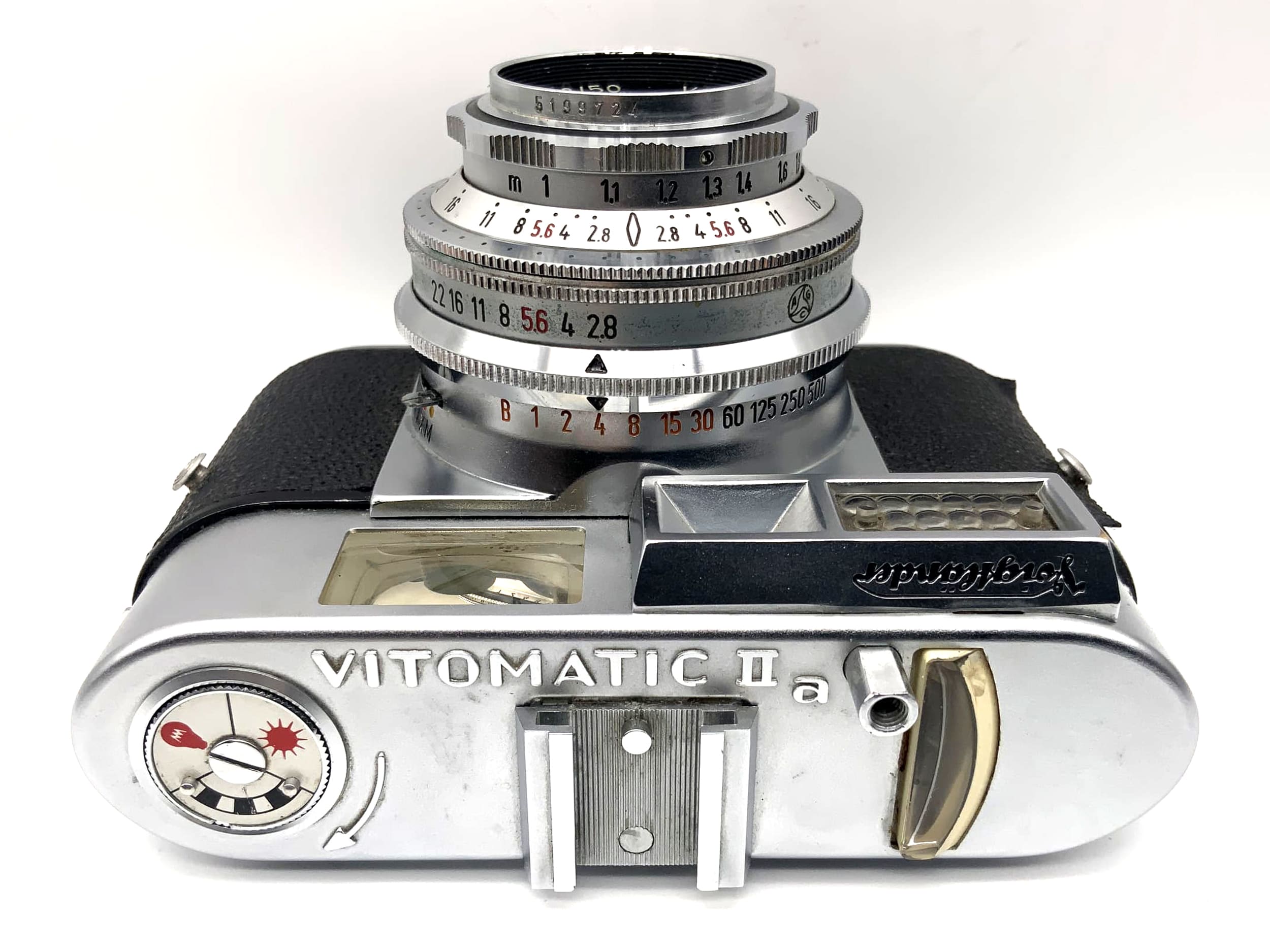 Voigtländer Vitomatic IIa Sucherkamera mit Color-Skopar 2.8/50